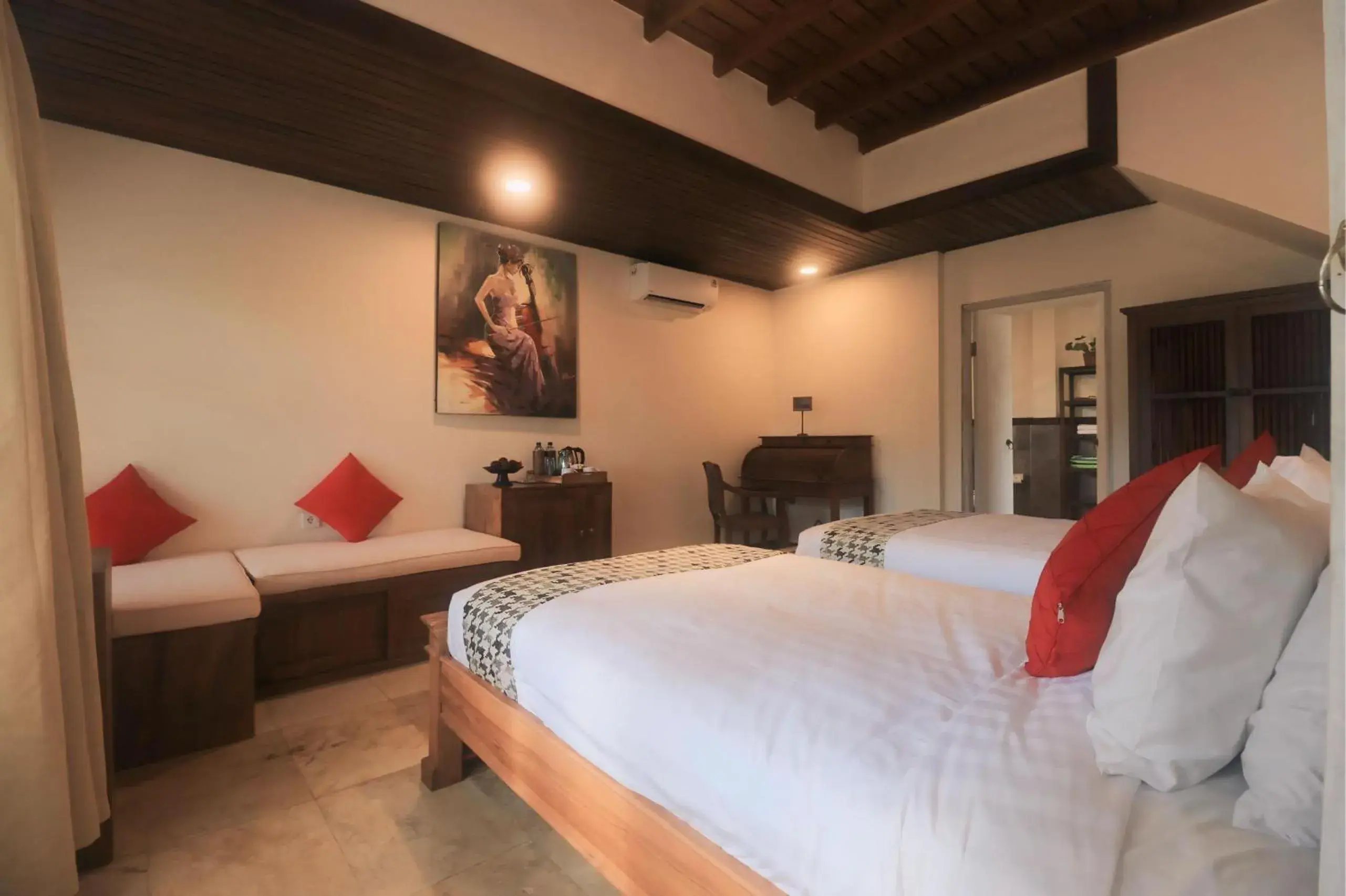 Bed in Villa Semana