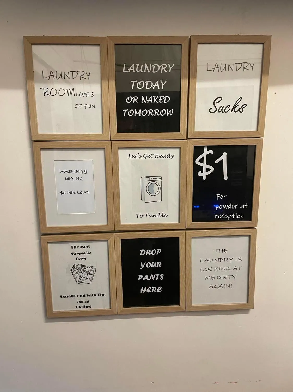 laundry in Youth Shack Backpackers Darwin