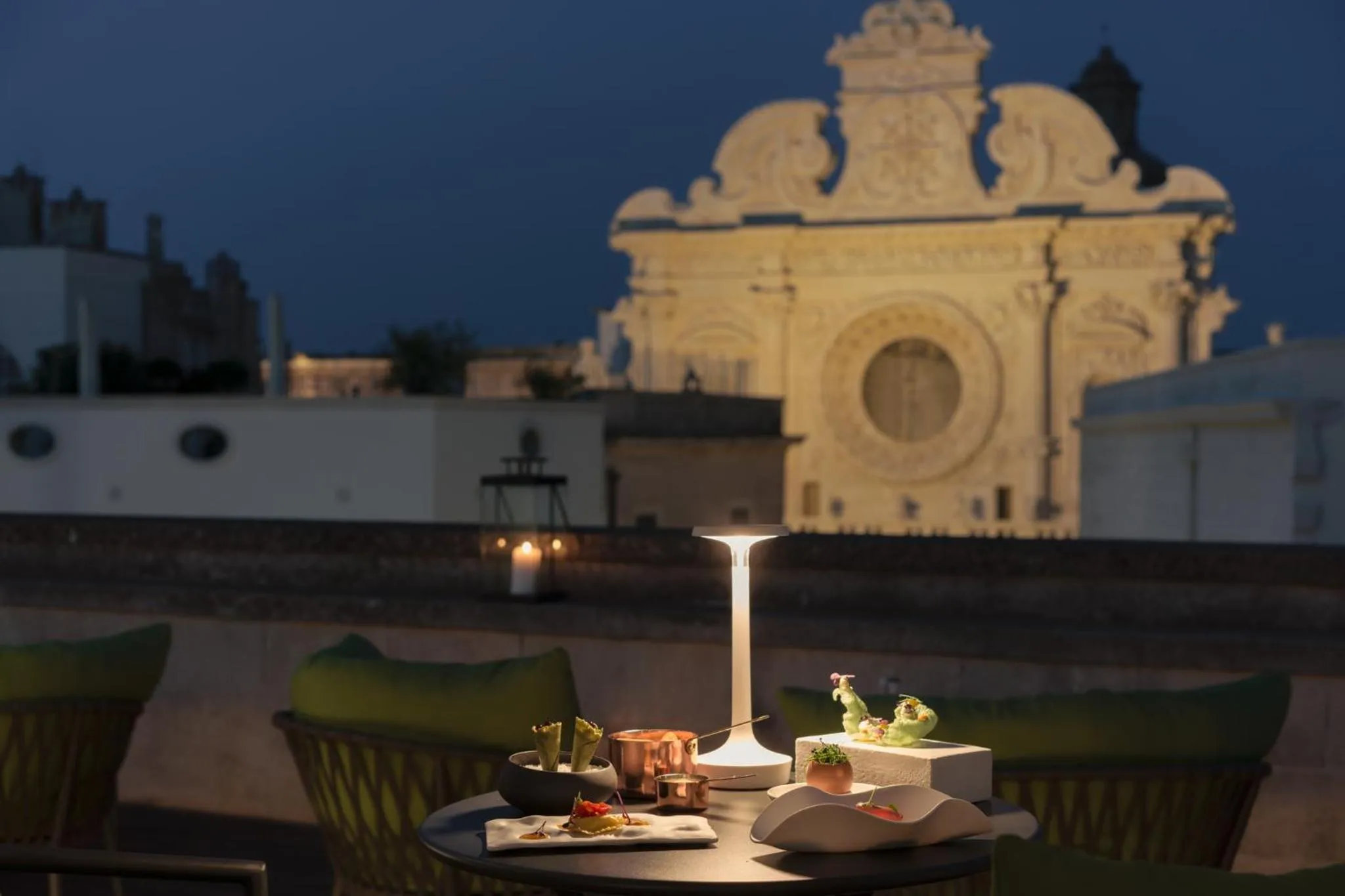 Balcony/Terrace in Patria Palace Lecce - The Leading Hotels of The World