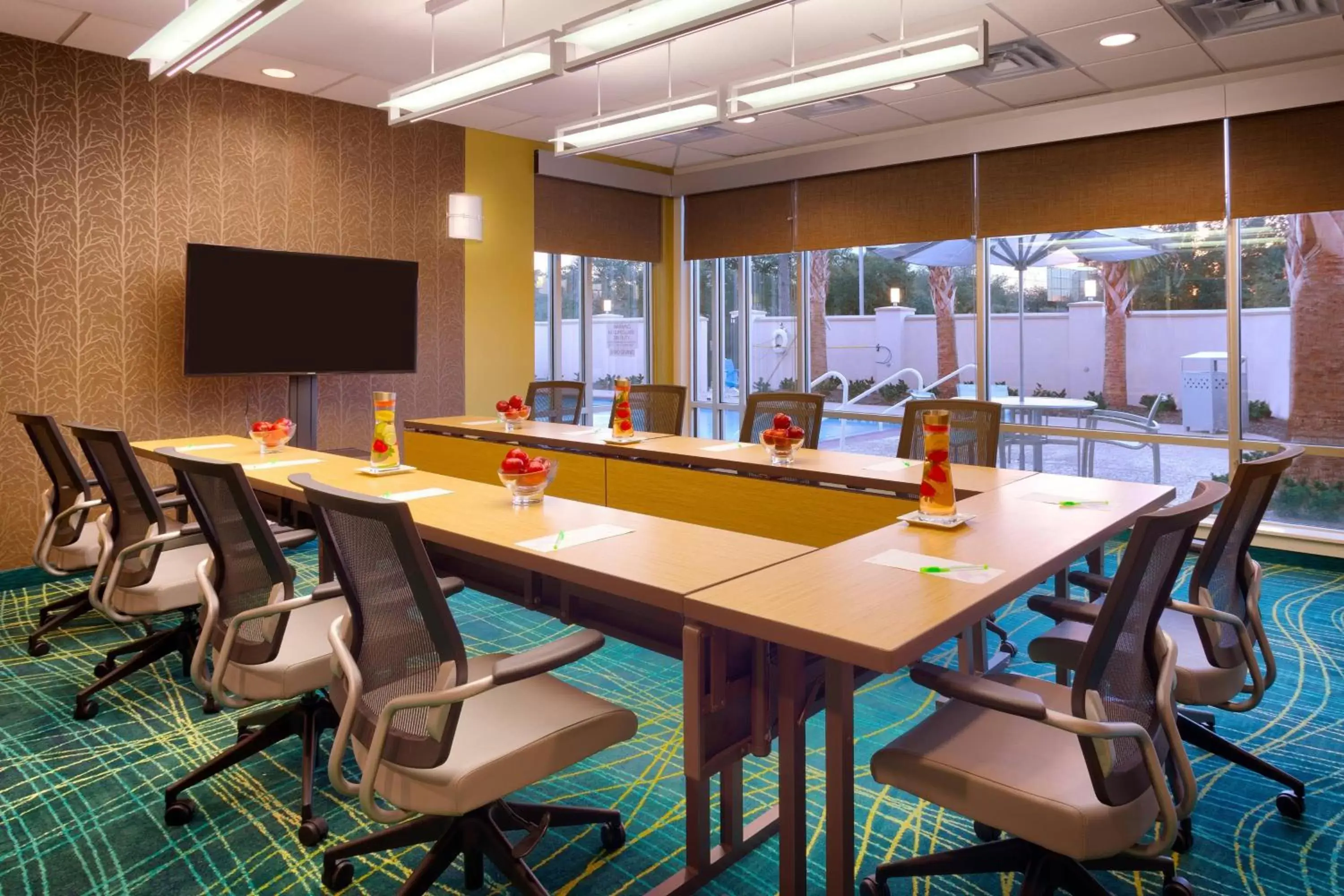 Meeting/conference room in SpringHill Suites by Marriott Houston I-45 North