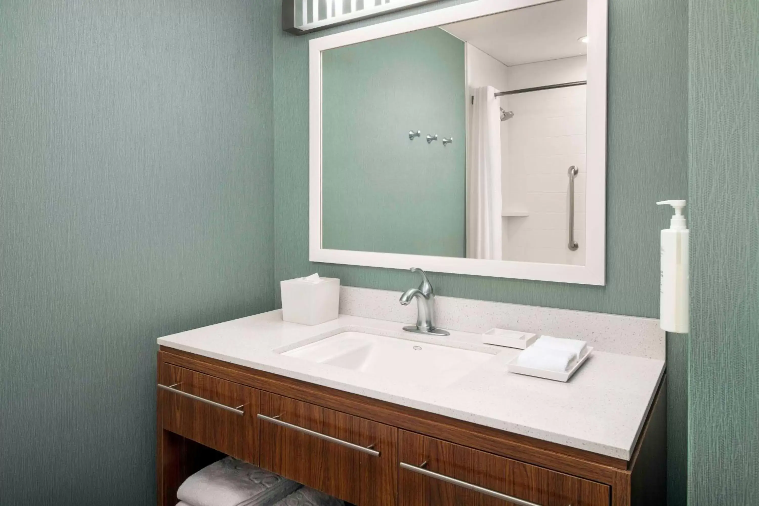 Bathroom in Home2 Suites by Hilton Lexington University / Medical Center