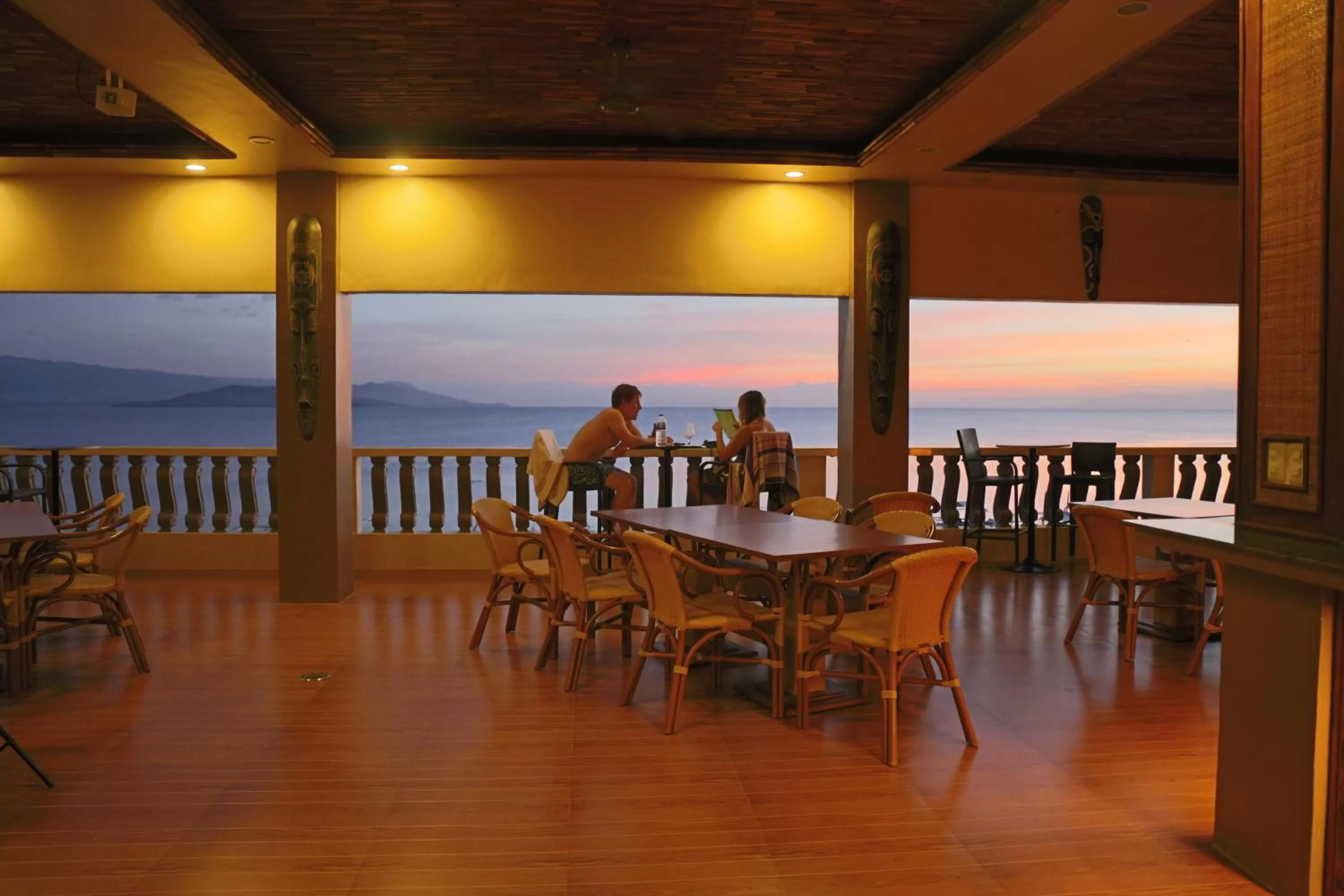 Food and drinks in Turtle Bay Dive Resort