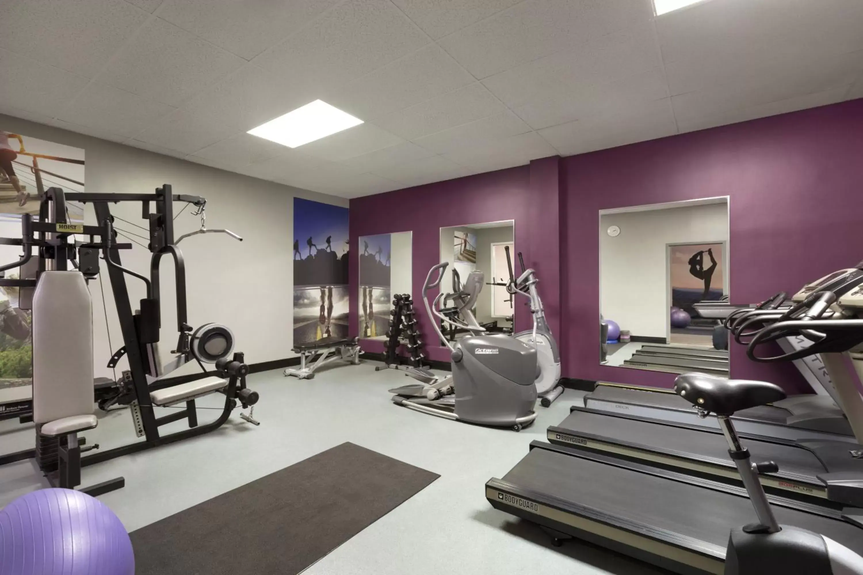 Fitness centre/facilities, Fitness Center/Facilities in Coast Prince George Hotel by APA