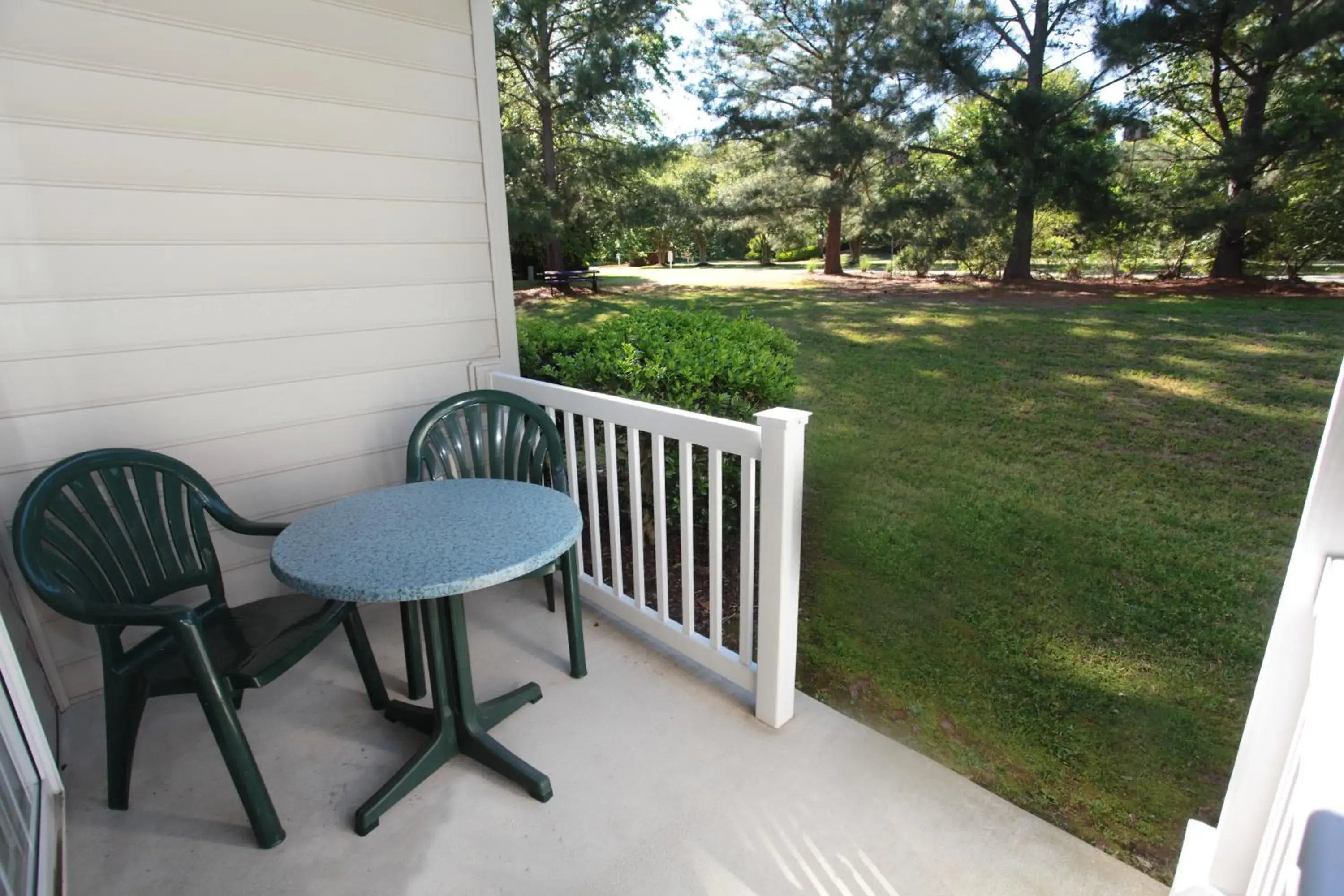 Patio in Vacation Village at Williamsburg