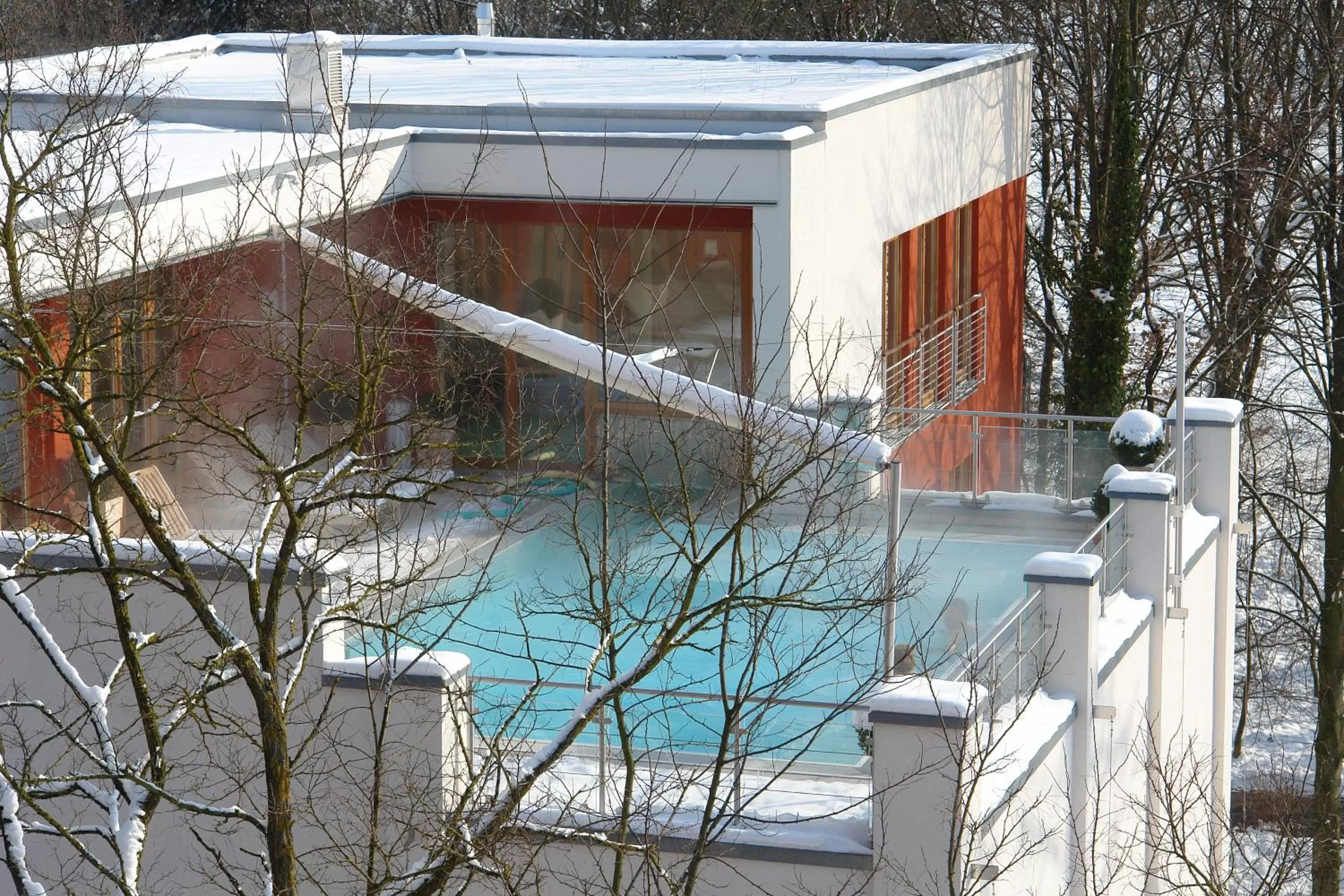 Swimming pool in Bio Thermalhotel Falkenhof