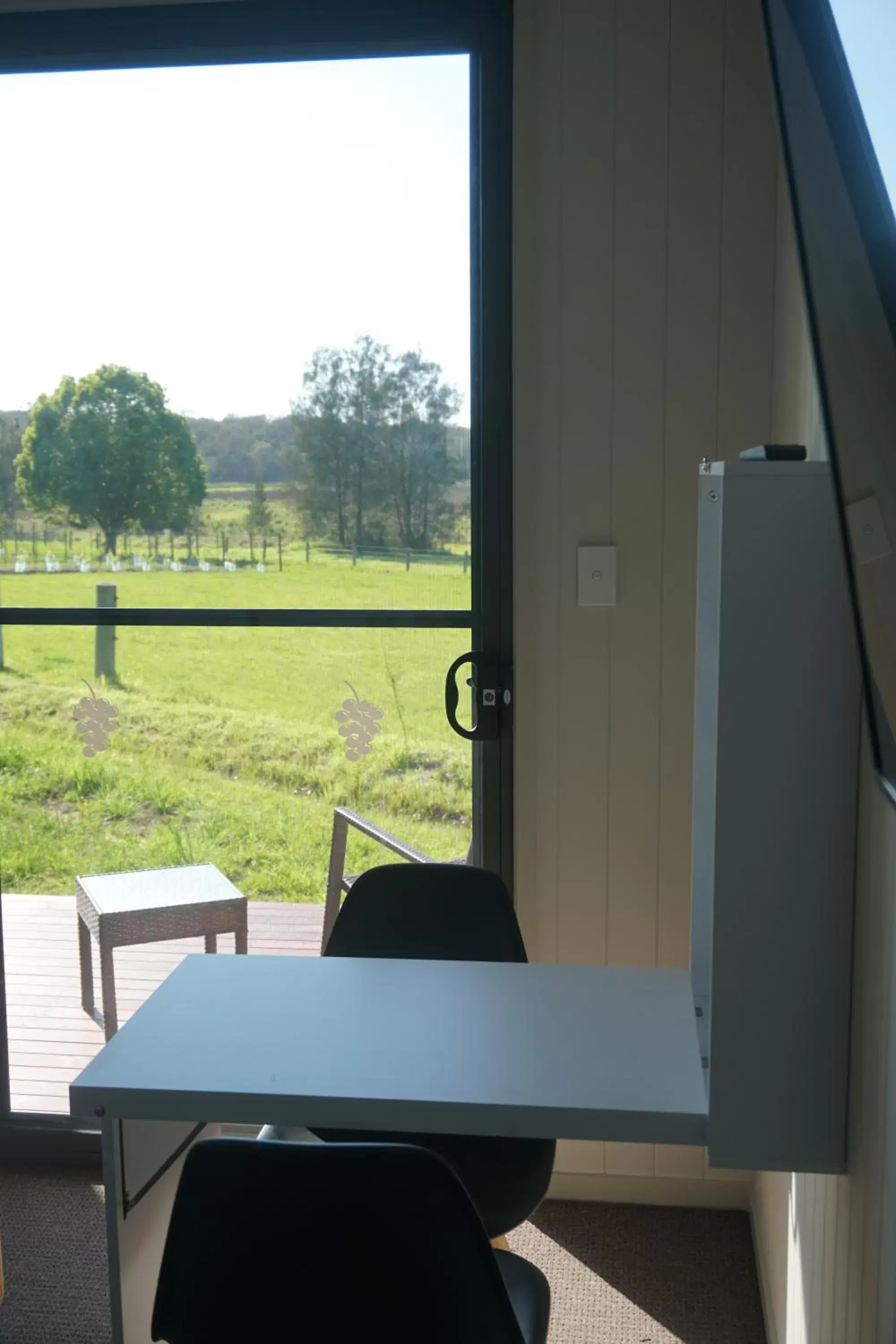 Balcony/Terrace in Narangba Motel (formerly Brisbane North B&B and Winery)