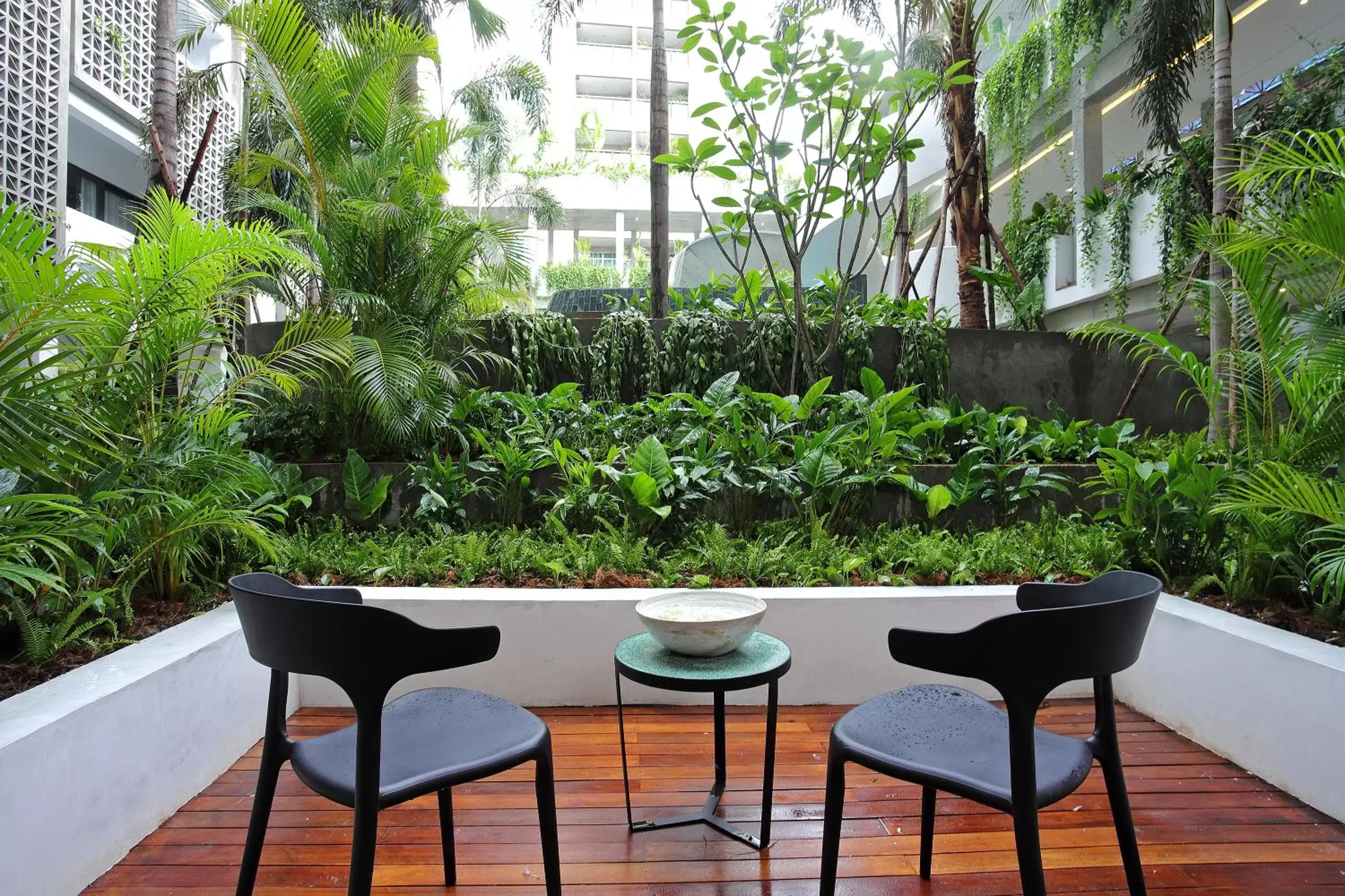 Balcony/Terrace in Baitong Hotel & Resort Phnom Penh