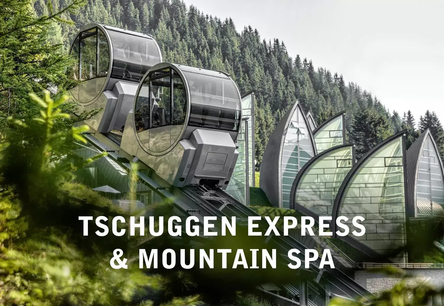 Property building in Tschuggen Grand Hotel - The Leading Hotels of the World