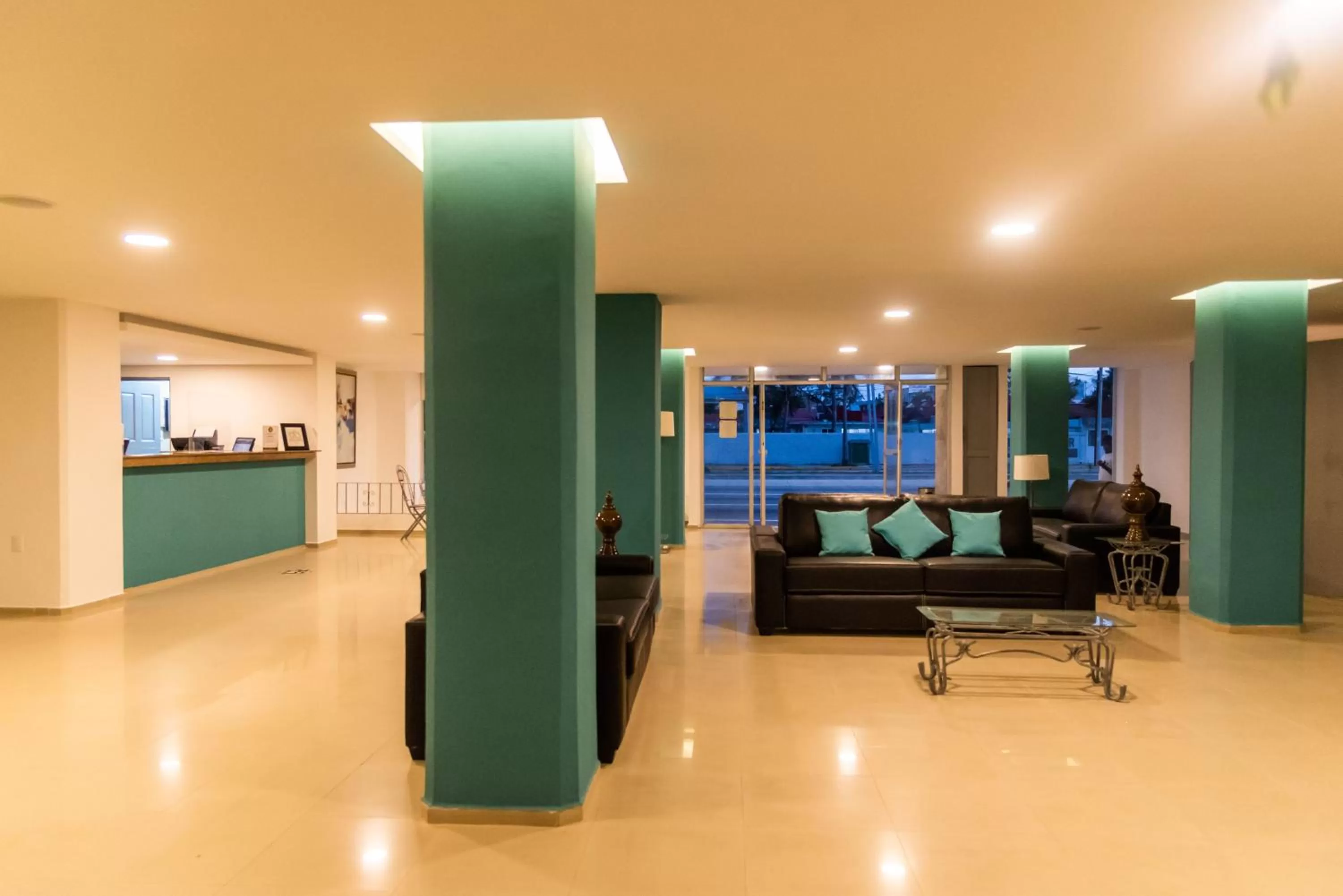 Lobby or reception in Hotel Kyrios Veracruz