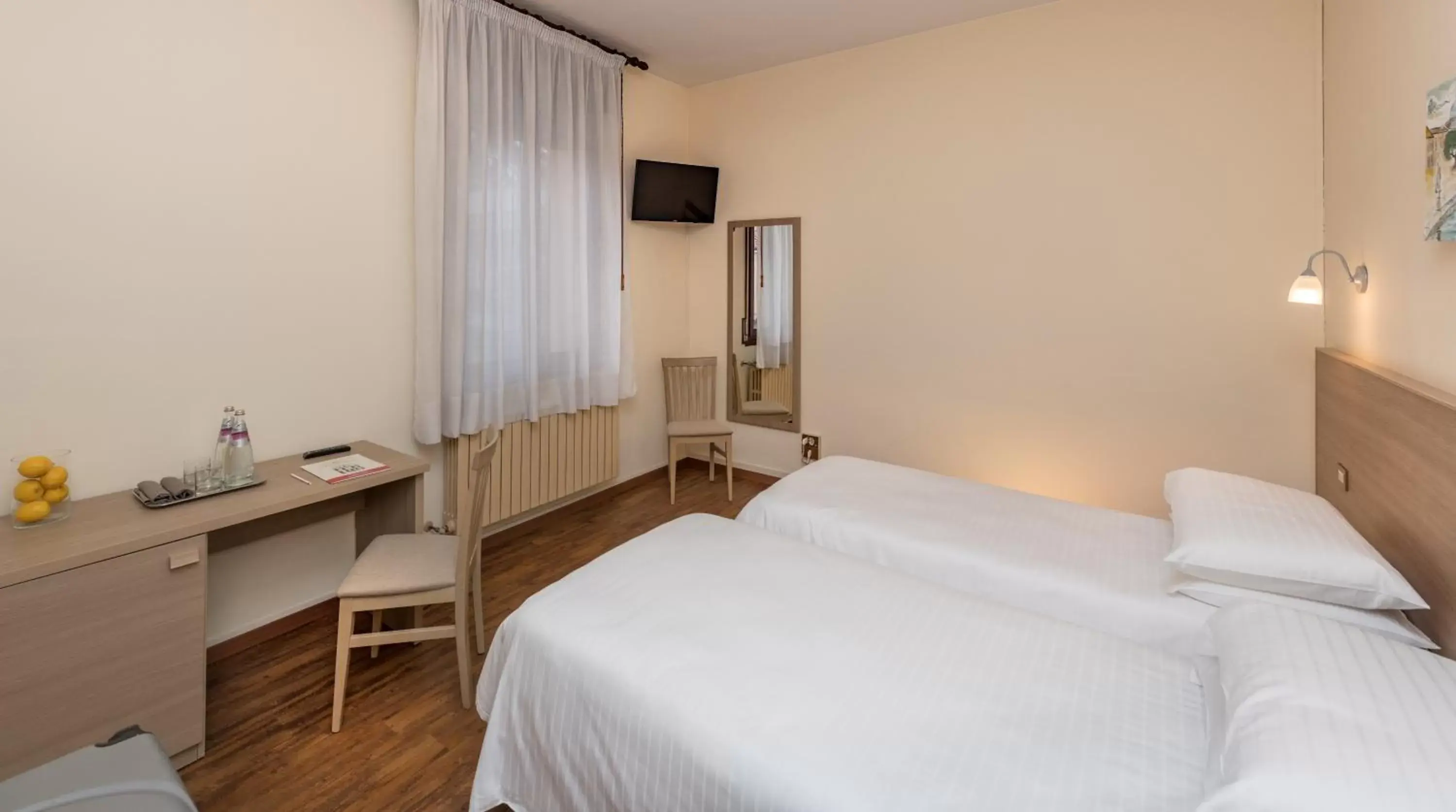 Bed in Hotel Casa Del Pellegrino Bed in Hotel Casa Del Pellegrino