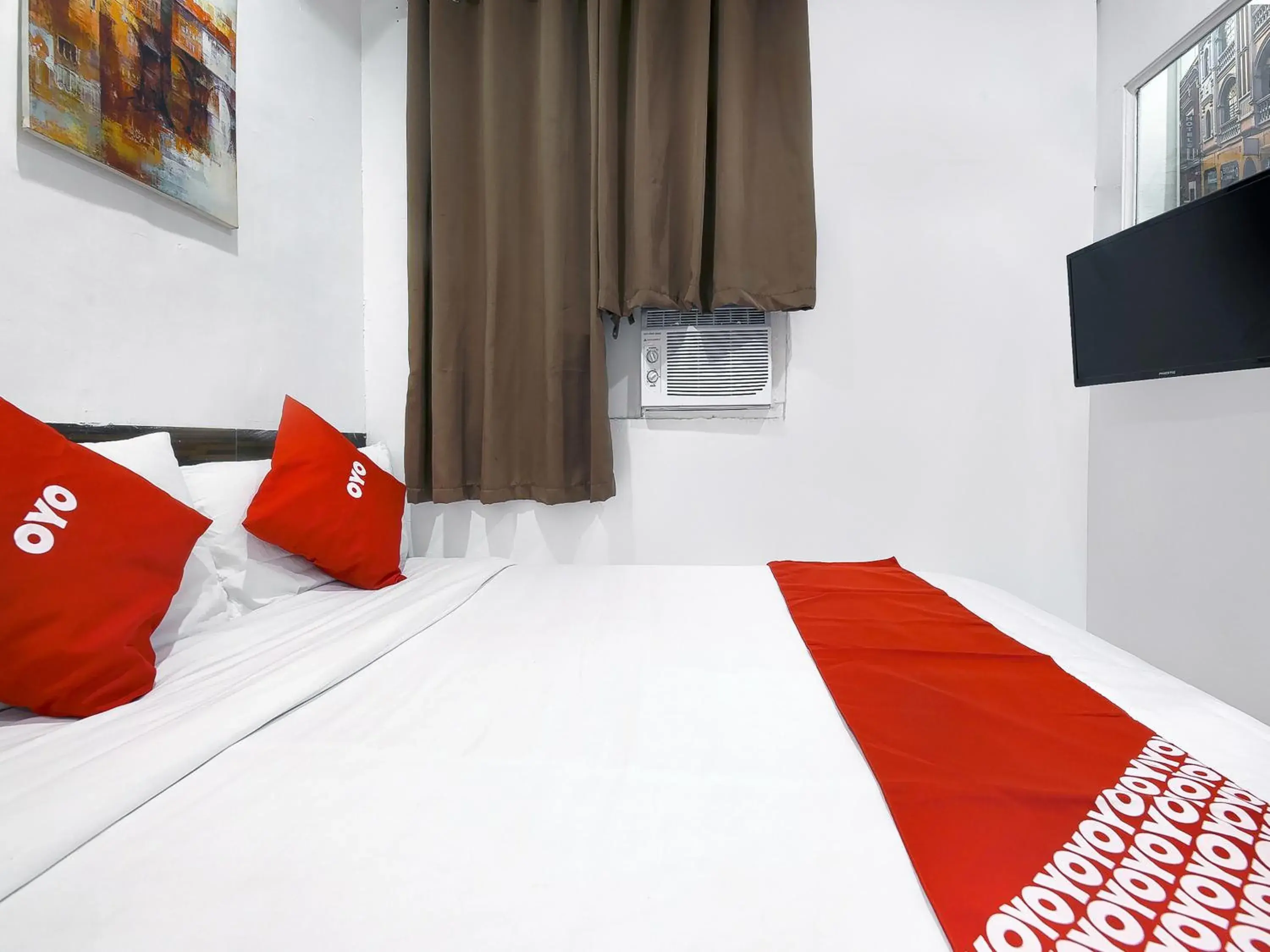 Bedroom, Bed in Super OYO 859 City Stay Inns Pasong Tamo