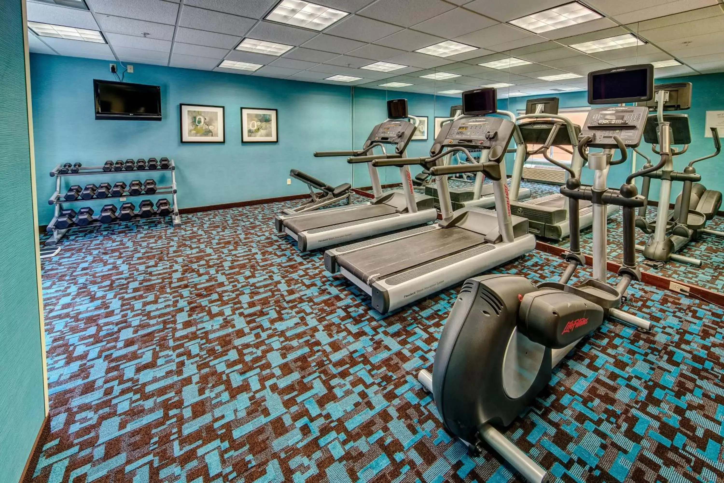 Fitness centre/facilities, Fitness Center/Facilities in Fairfield by Marriott Russellville