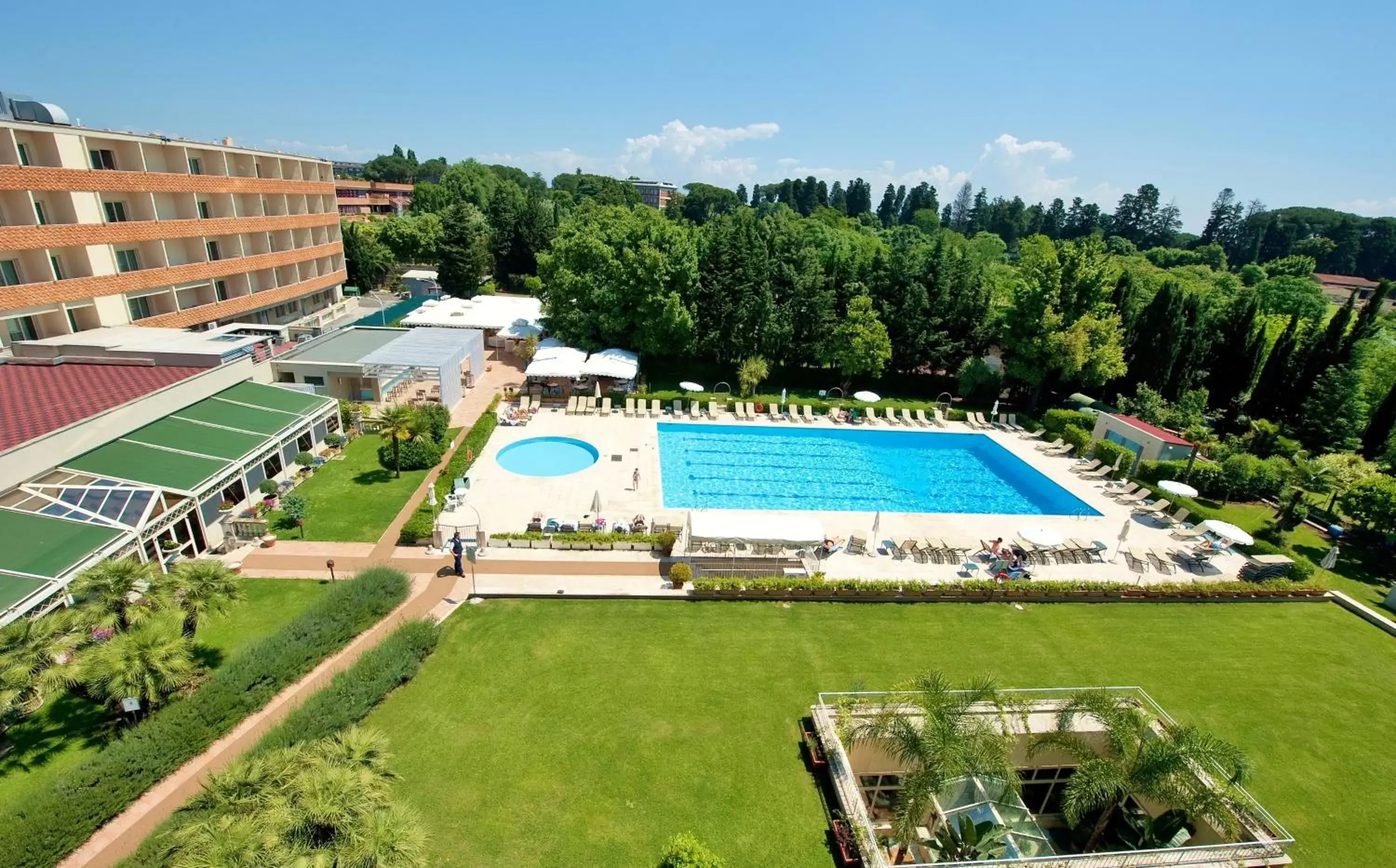 Property building, Pool View in Crowne Plaza Rome St. Peter's, an IHG Hotel