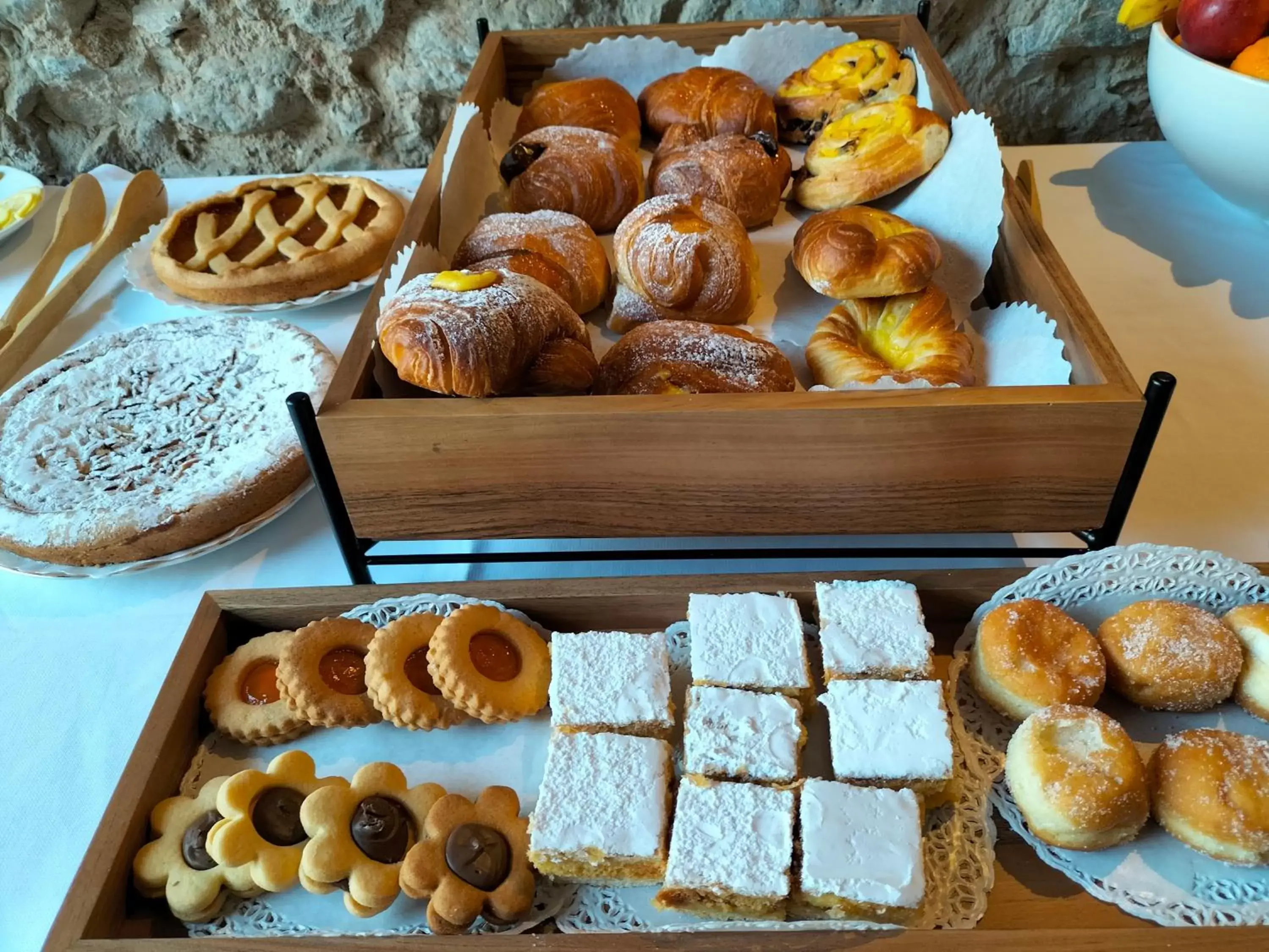 Buffet breakfast, Food in Badia Giulia Prestigious Historical B&B