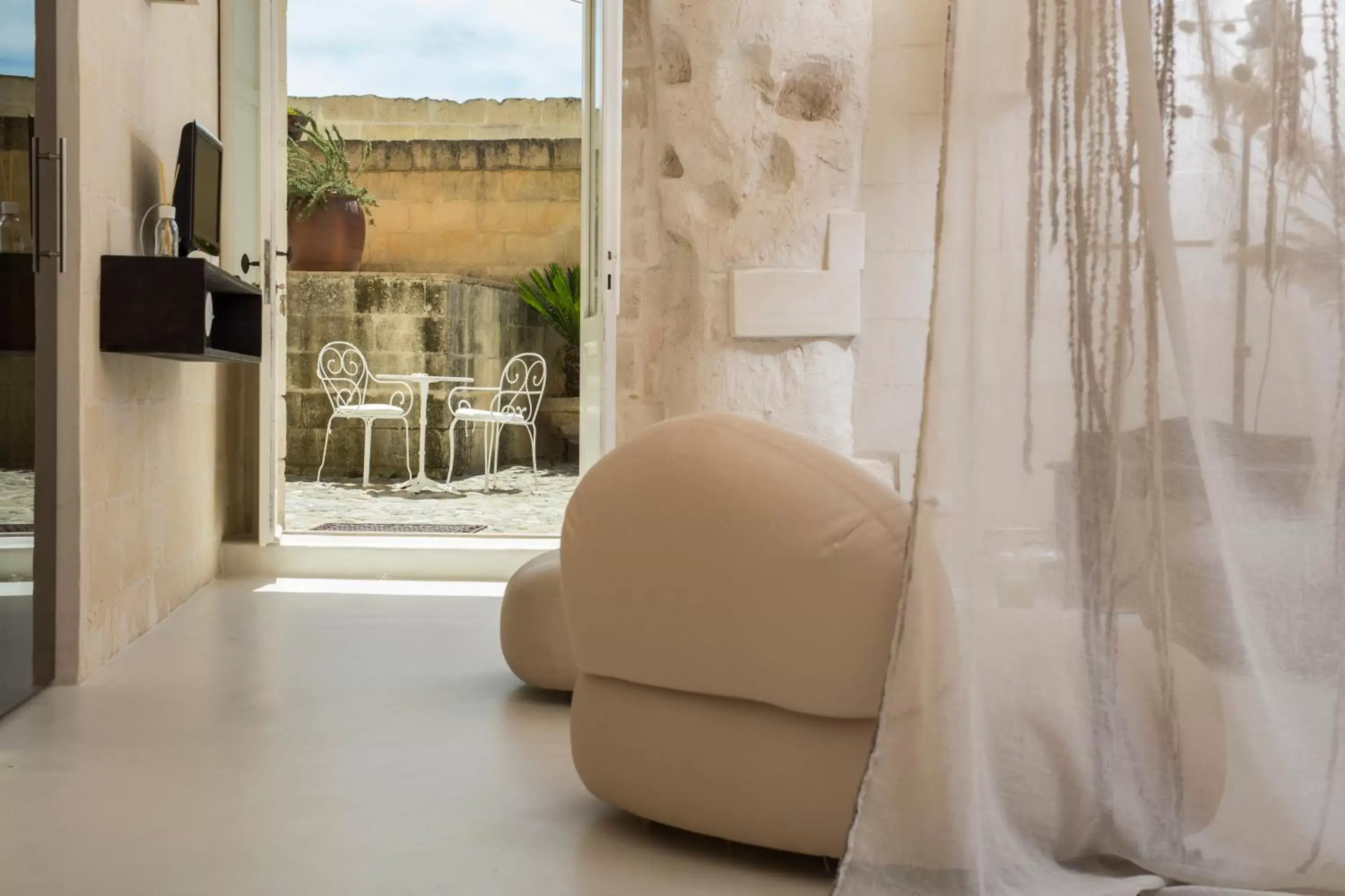Patio, Seating Area in Sant'Angelo Luxury Resort