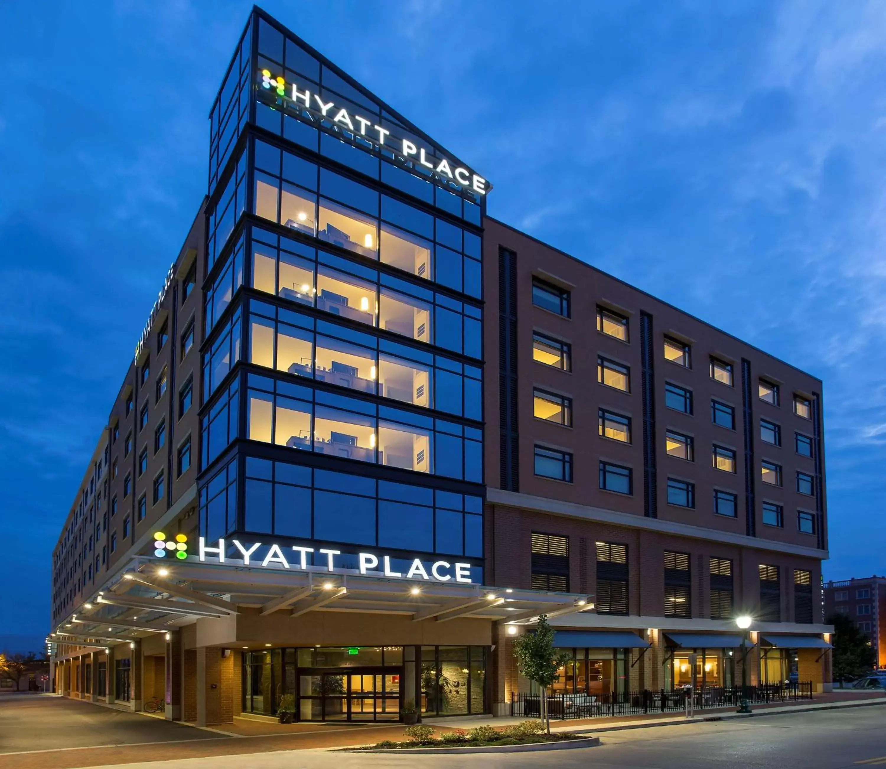 Property building in Hyatt Place Bloomington Indiana