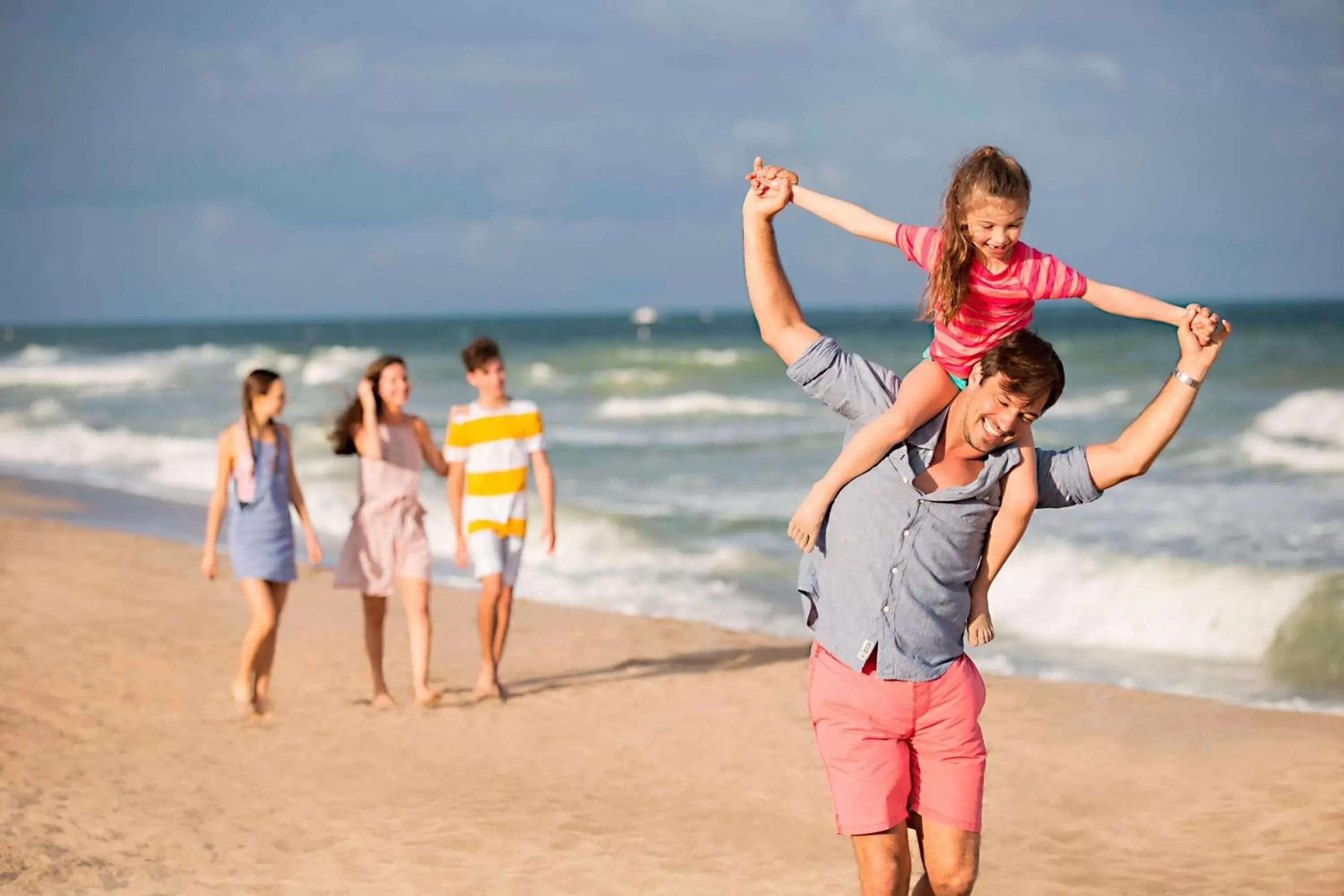 Beach, Children in Fort Lauderdale Marriott Harbor Beach Resort & Spa