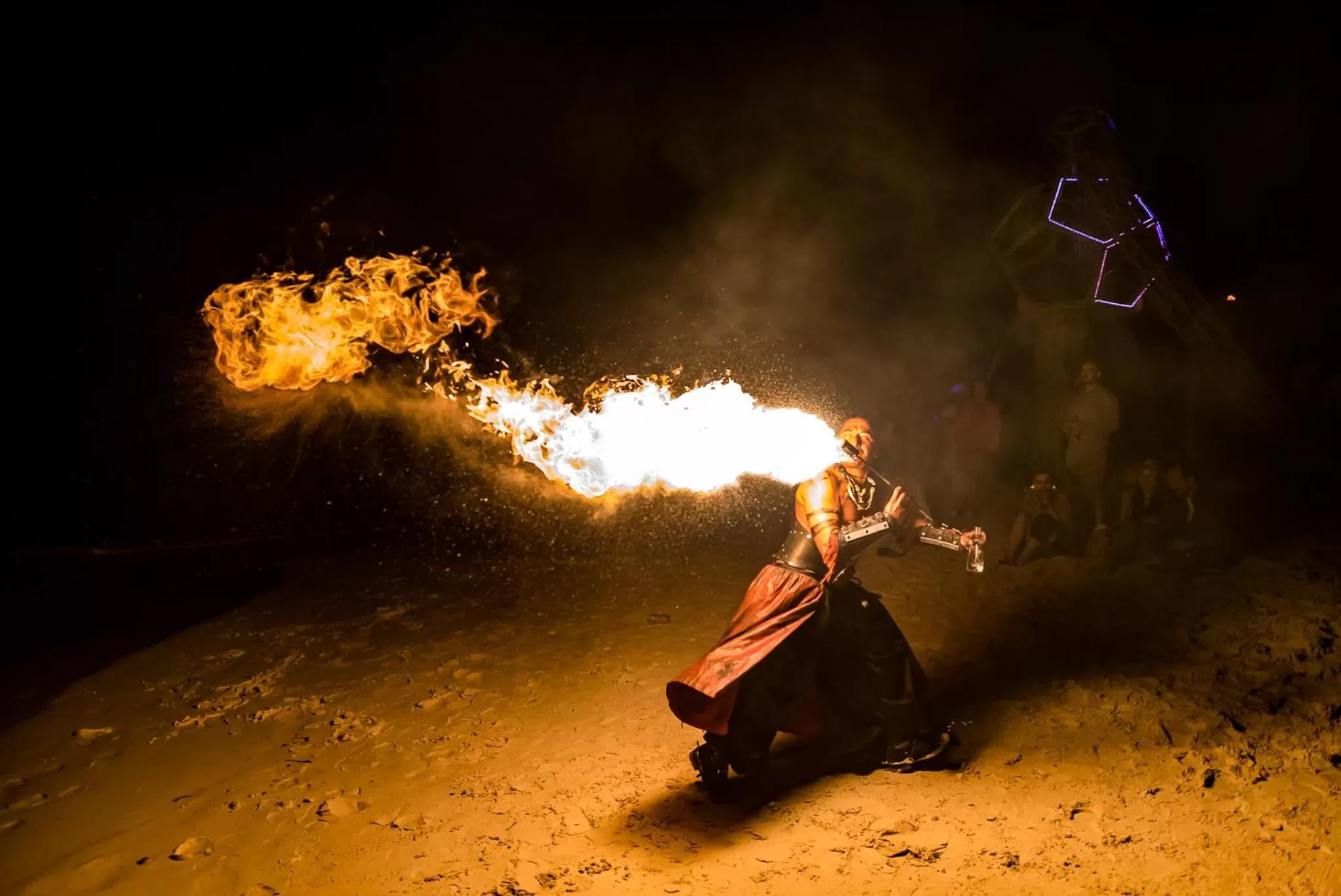 Evening entertainment in Papaya Playa Project, Tulum, a Member of Design Hotels
