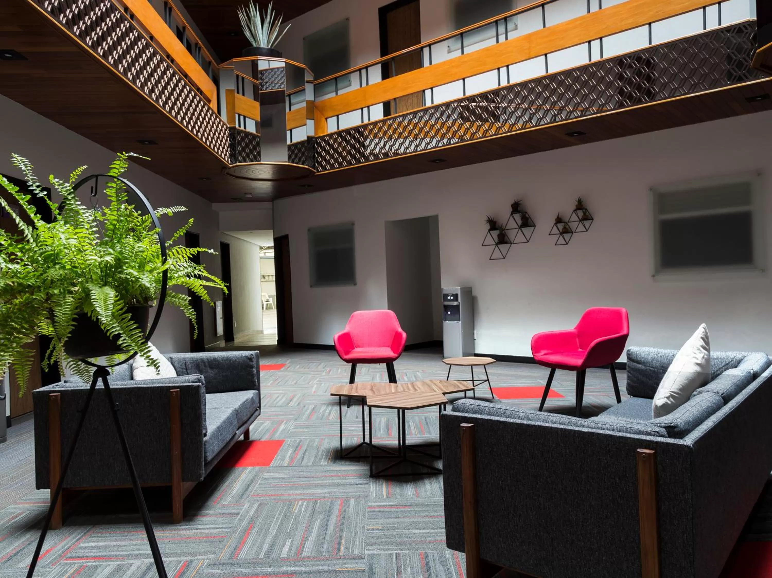 Lobby or reception in Hotel Marti