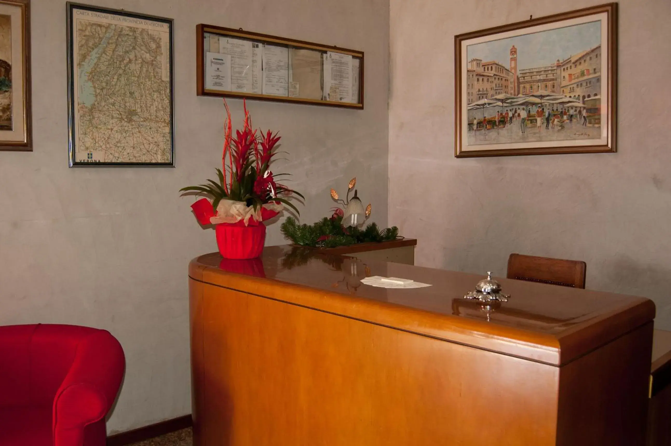 Lobby/Reception in Hotel Marchesini