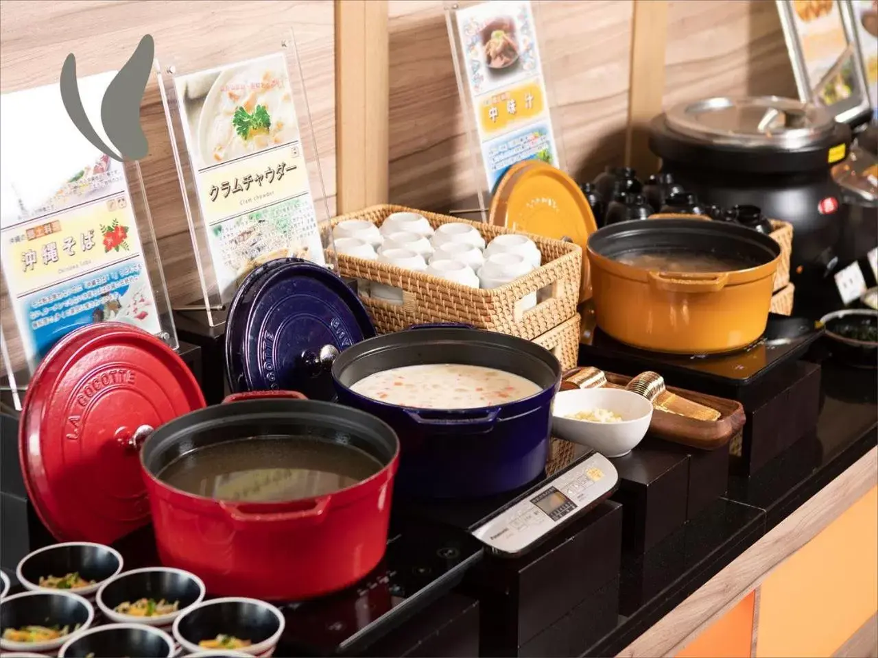 Buffet breakfast in Hotel Hokke Club Naha Shintoshin Buffet breakfast in Hotel Hokke Club Naha Shintoshin