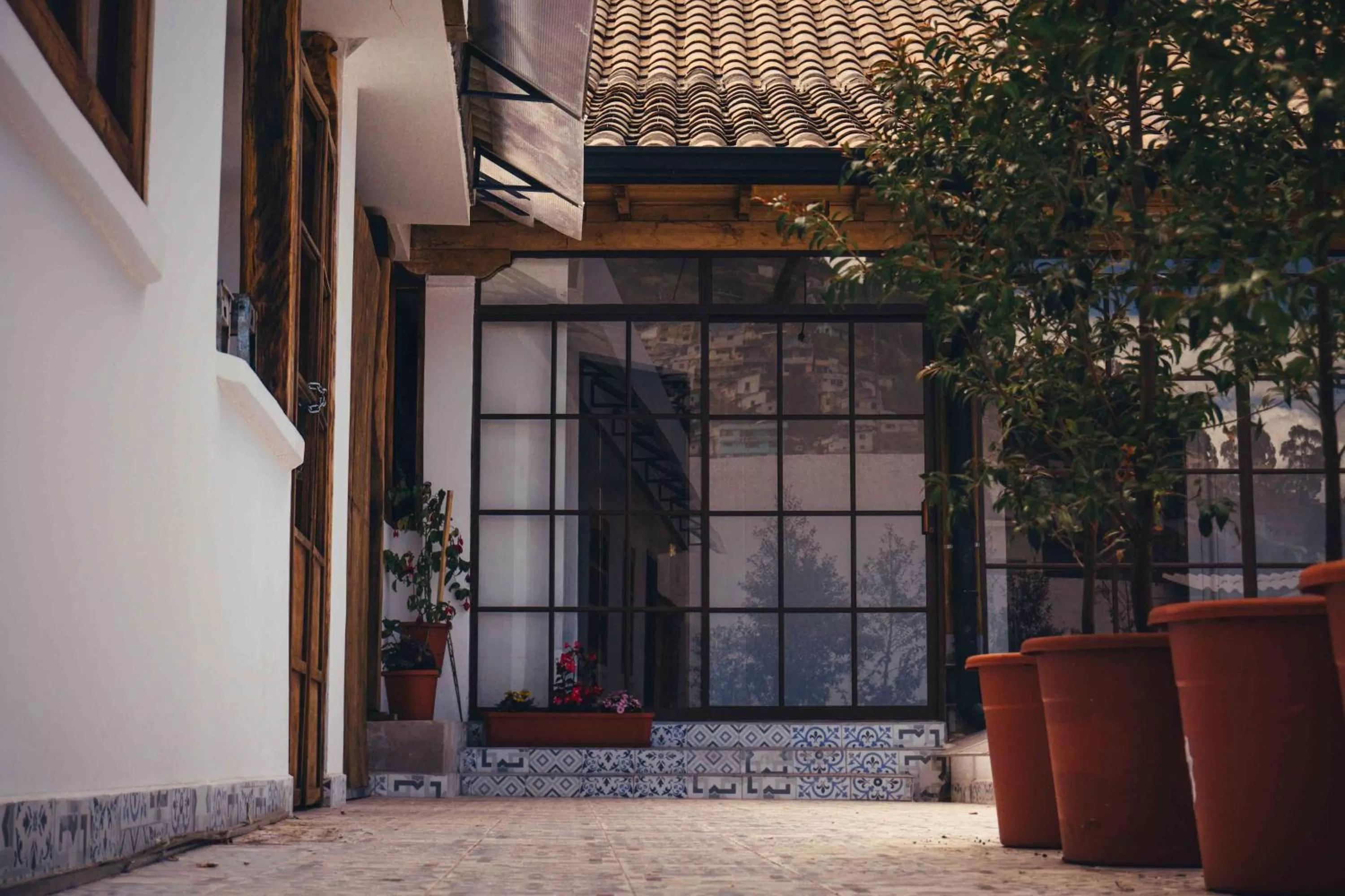 Property building in Hotel Casa Alquimia