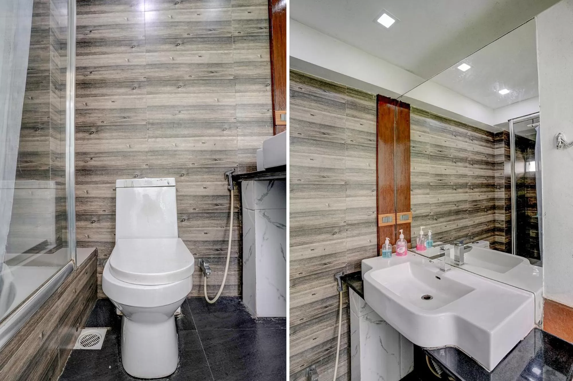 Bathroom in FabHotel Vardhan House