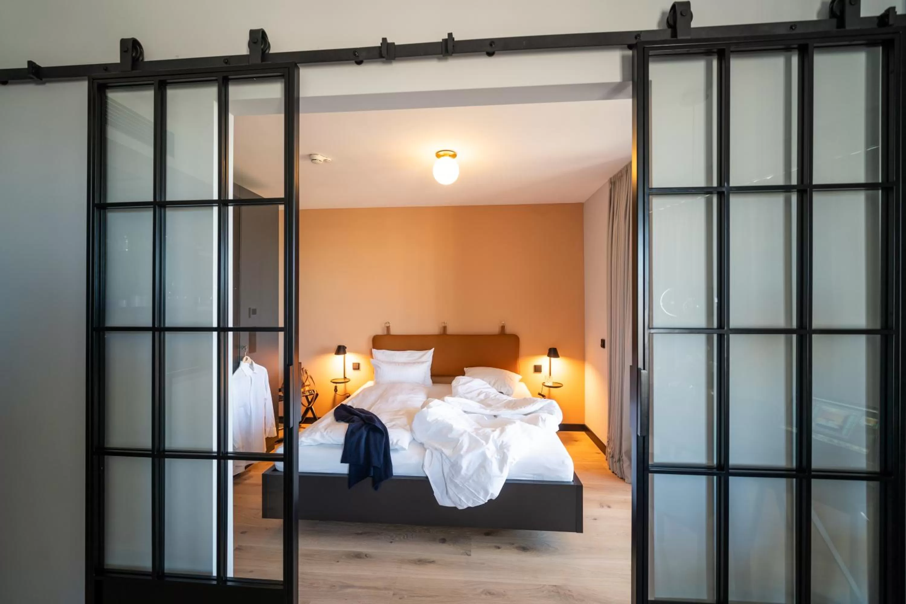 Bedroom, Bed in Black F Tower - Serviced Apartments