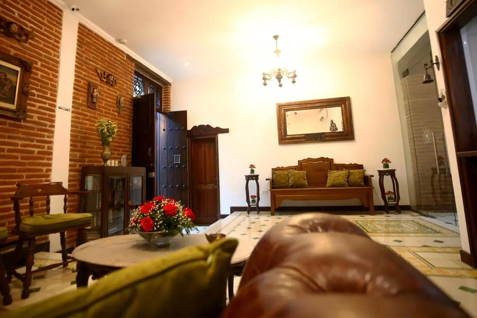 Lobby or reception in Hotel Casa La Fe Lobby or reception in Hotel Casa La Fe