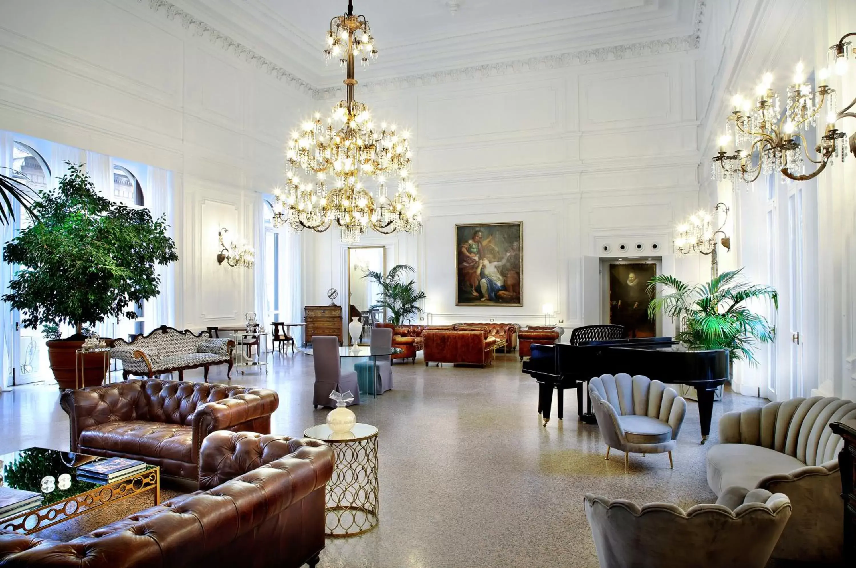 Living room, Lobby/Reception in Arnaboldi Palace