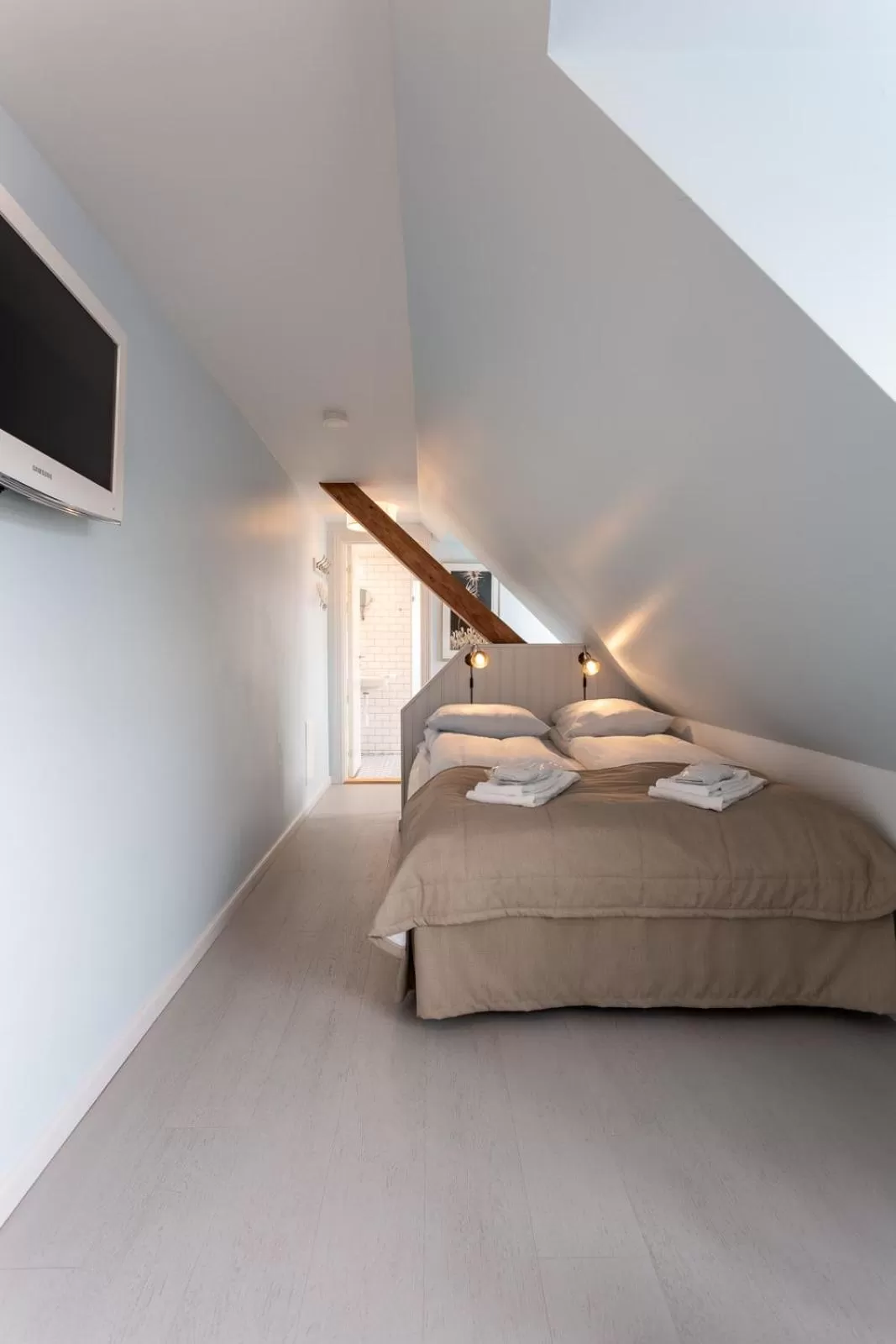 Bed in Rødvig Kro og Badehotel