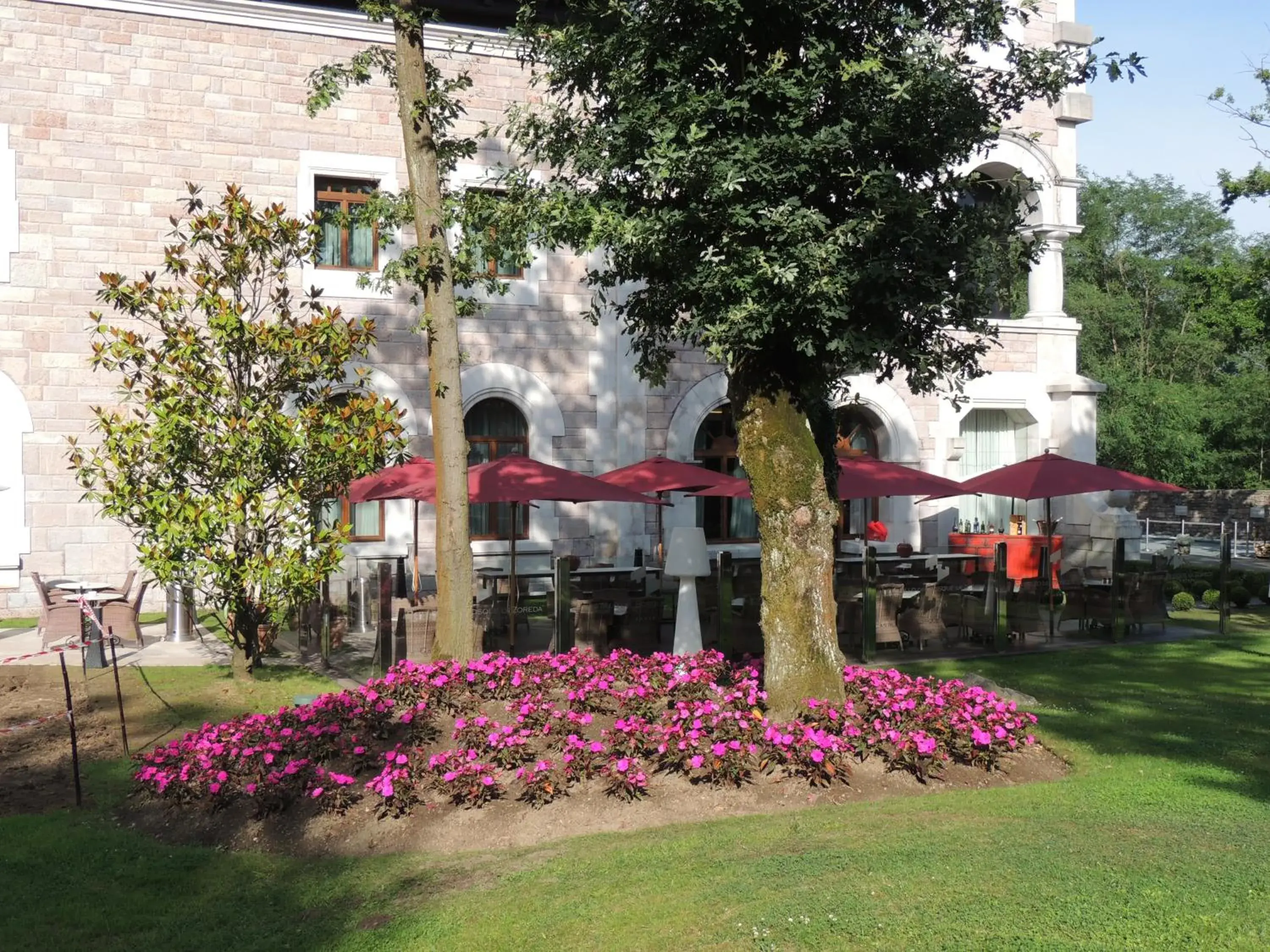 Garden in Castillo Del Bosque La Zoreda