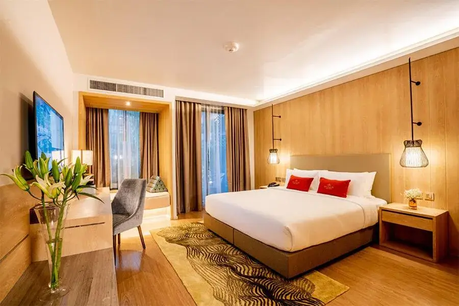 Bedroom in Divalux Resort & Spa Bangkok, Suvarnabhumi Airport-Free Shuttle