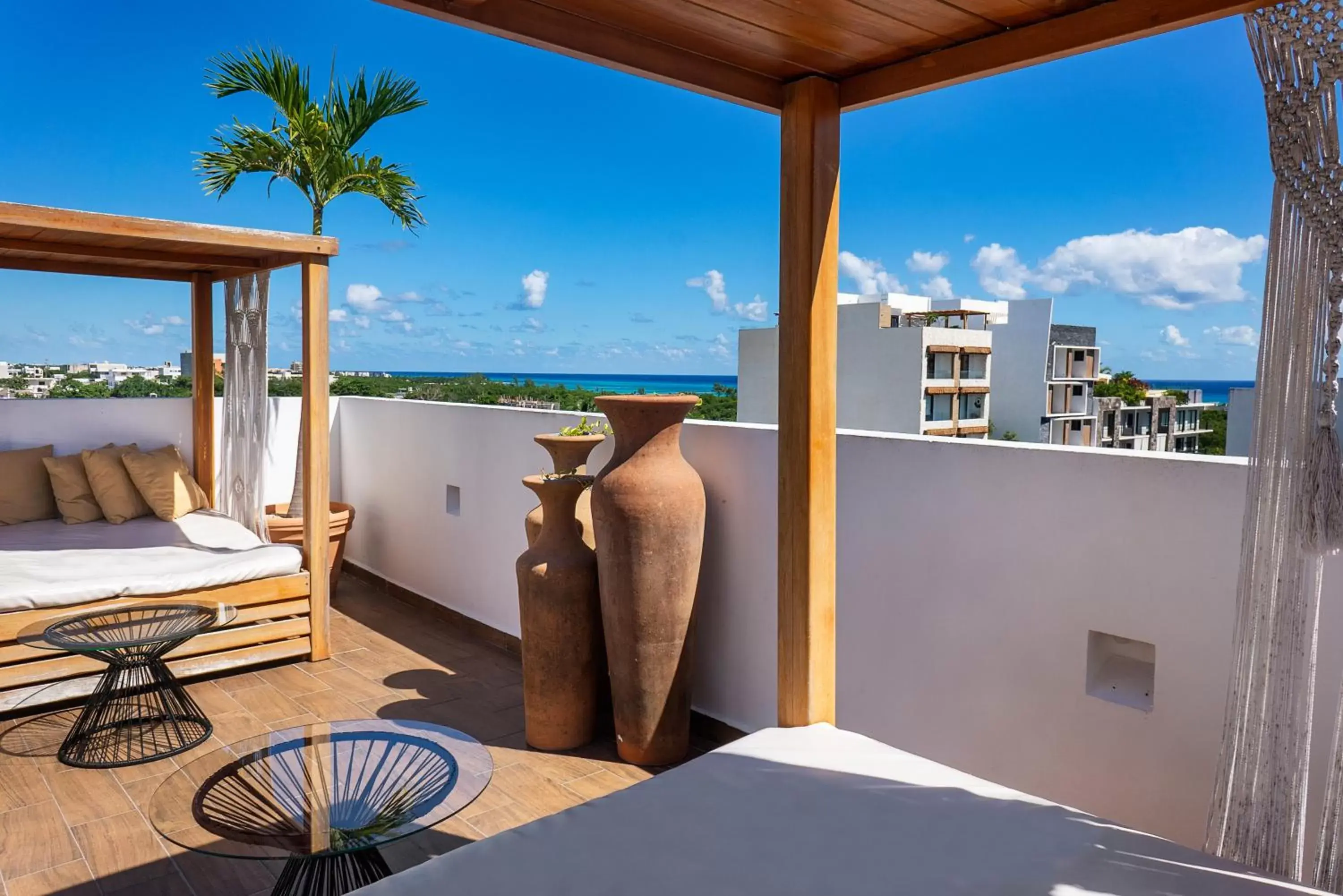 Balcony/Terrace in Terrasse Hotel Playa del Carmen