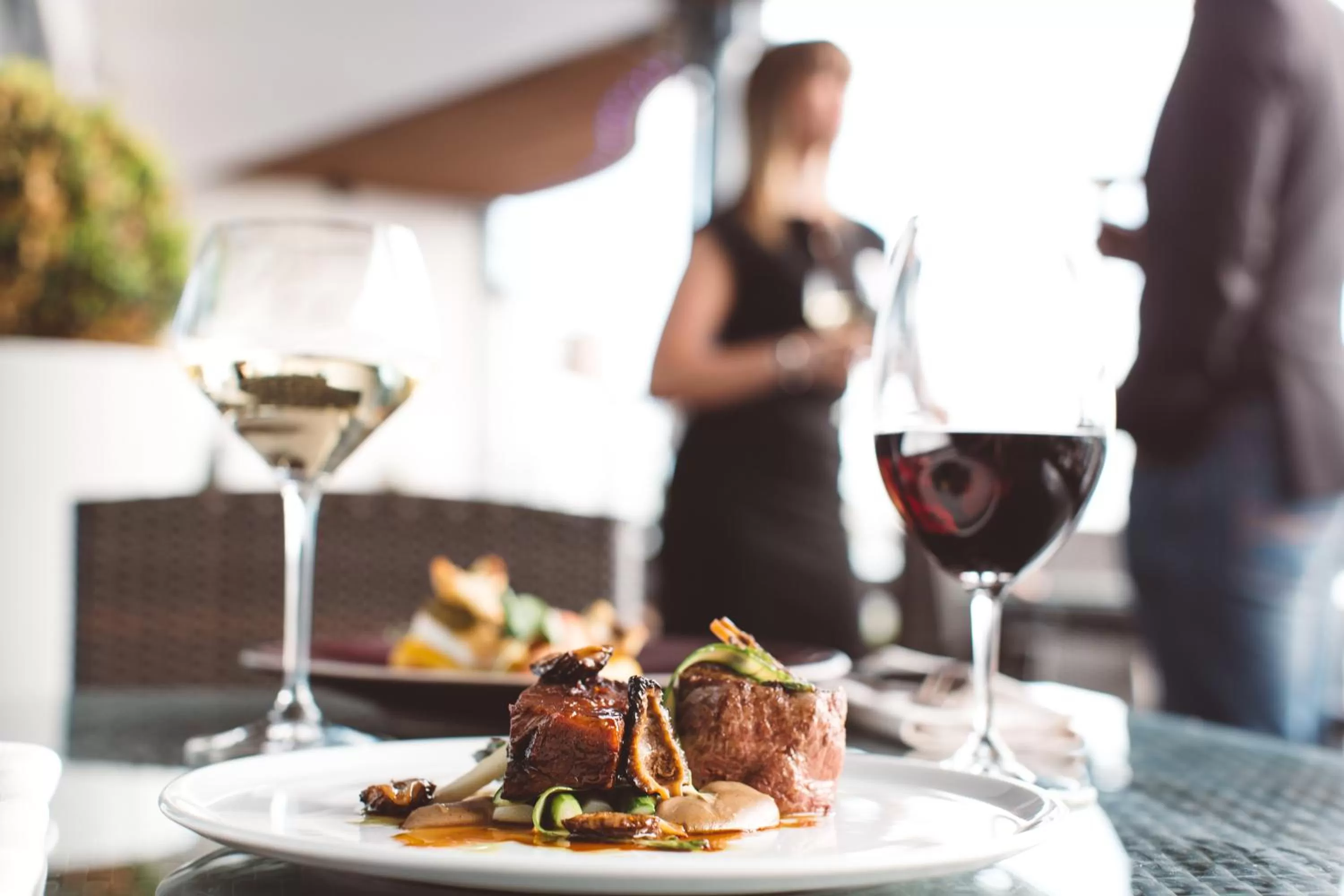 Food close-up in The Royal Yacht