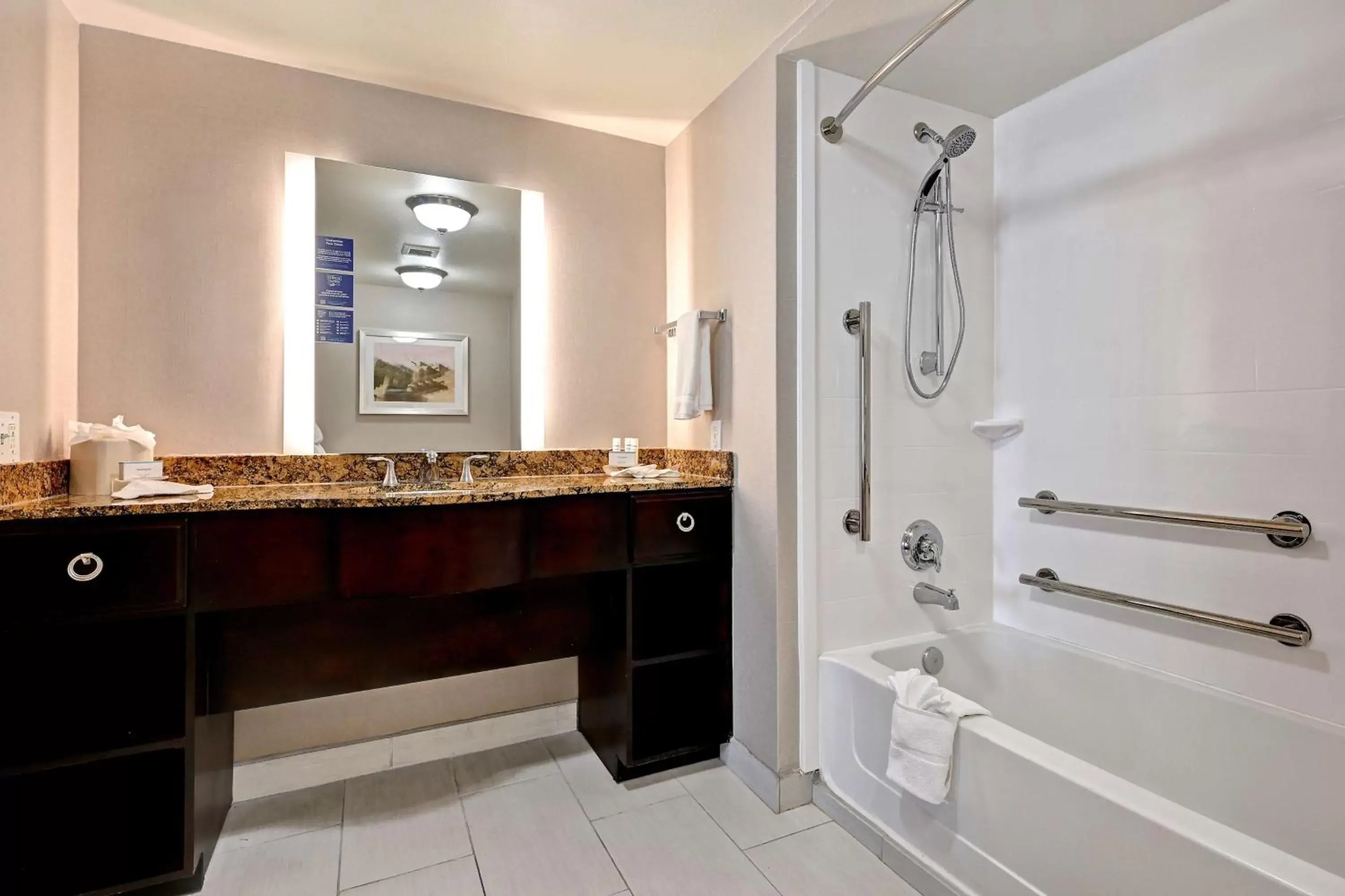 Bathroom in Homewood Suites by Hilton Albuquerque Airport