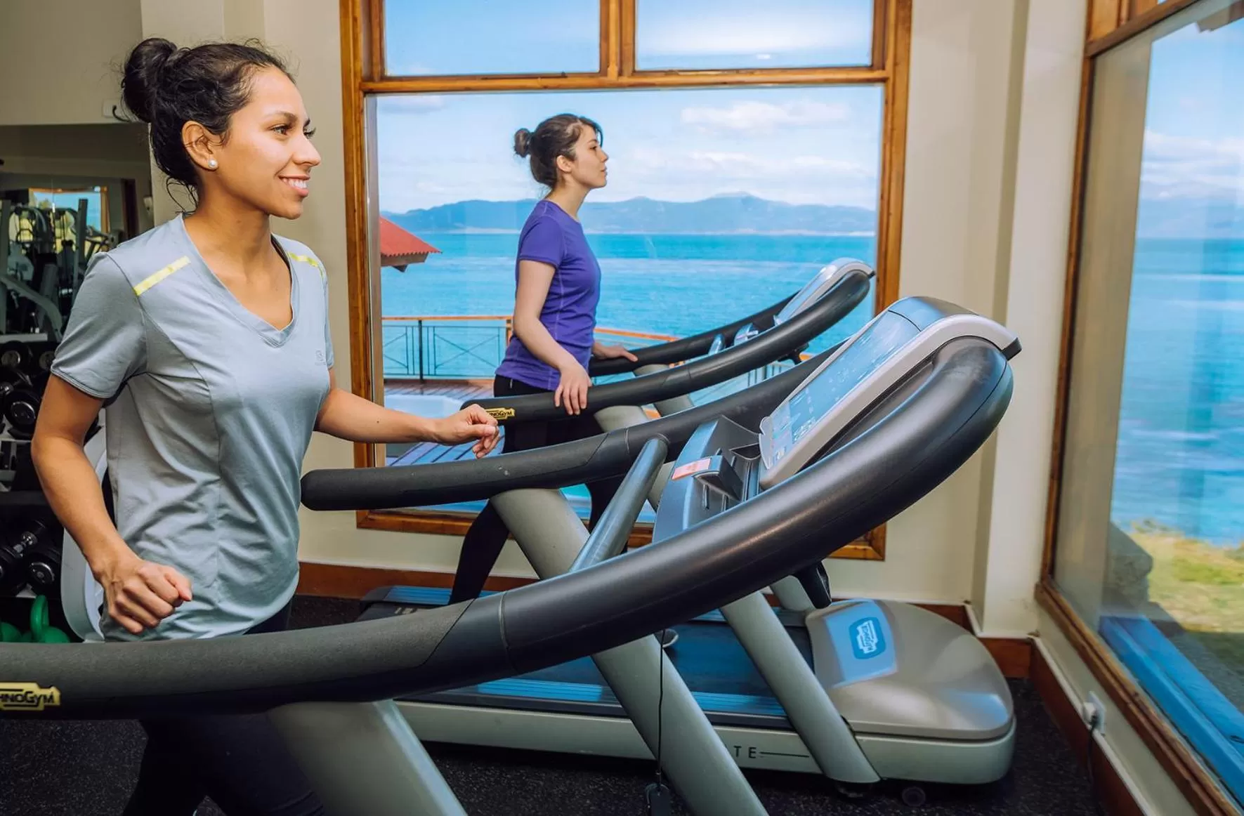 Fitness centre/facilities in Los Cauquenes Resort + Spa + Experiences