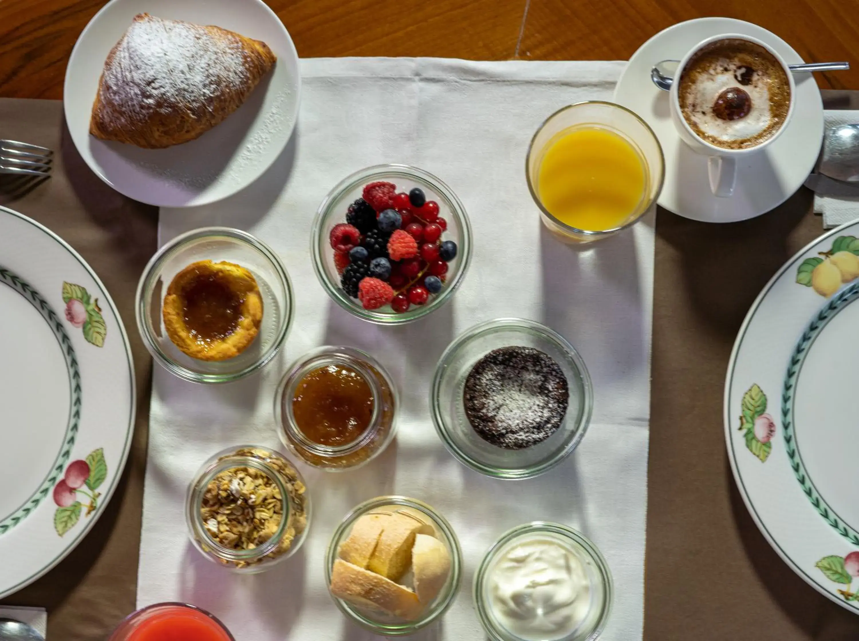 Breakfast in Le Muse Hotel