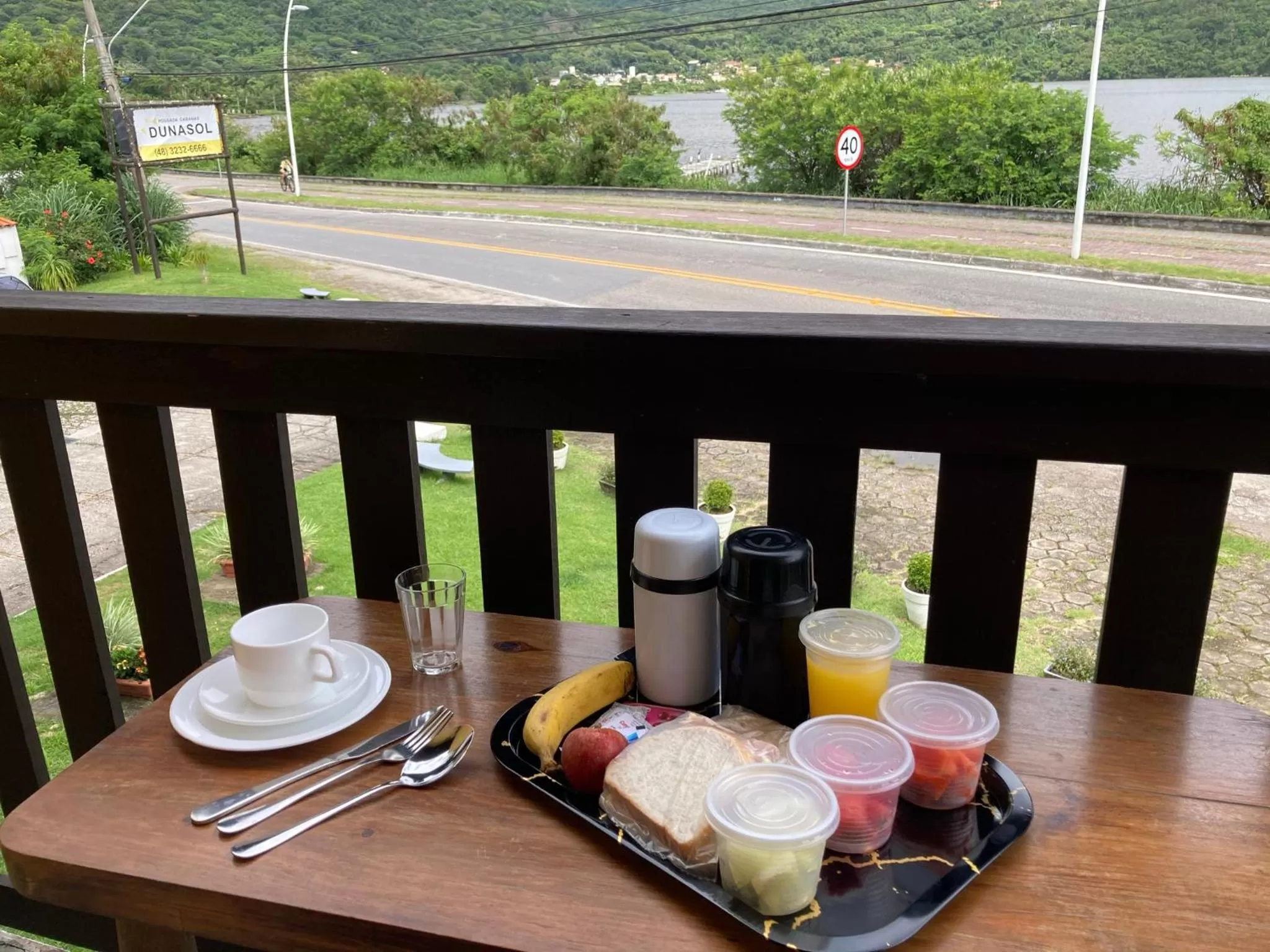 Property building in Pousada Dunasol Floripa