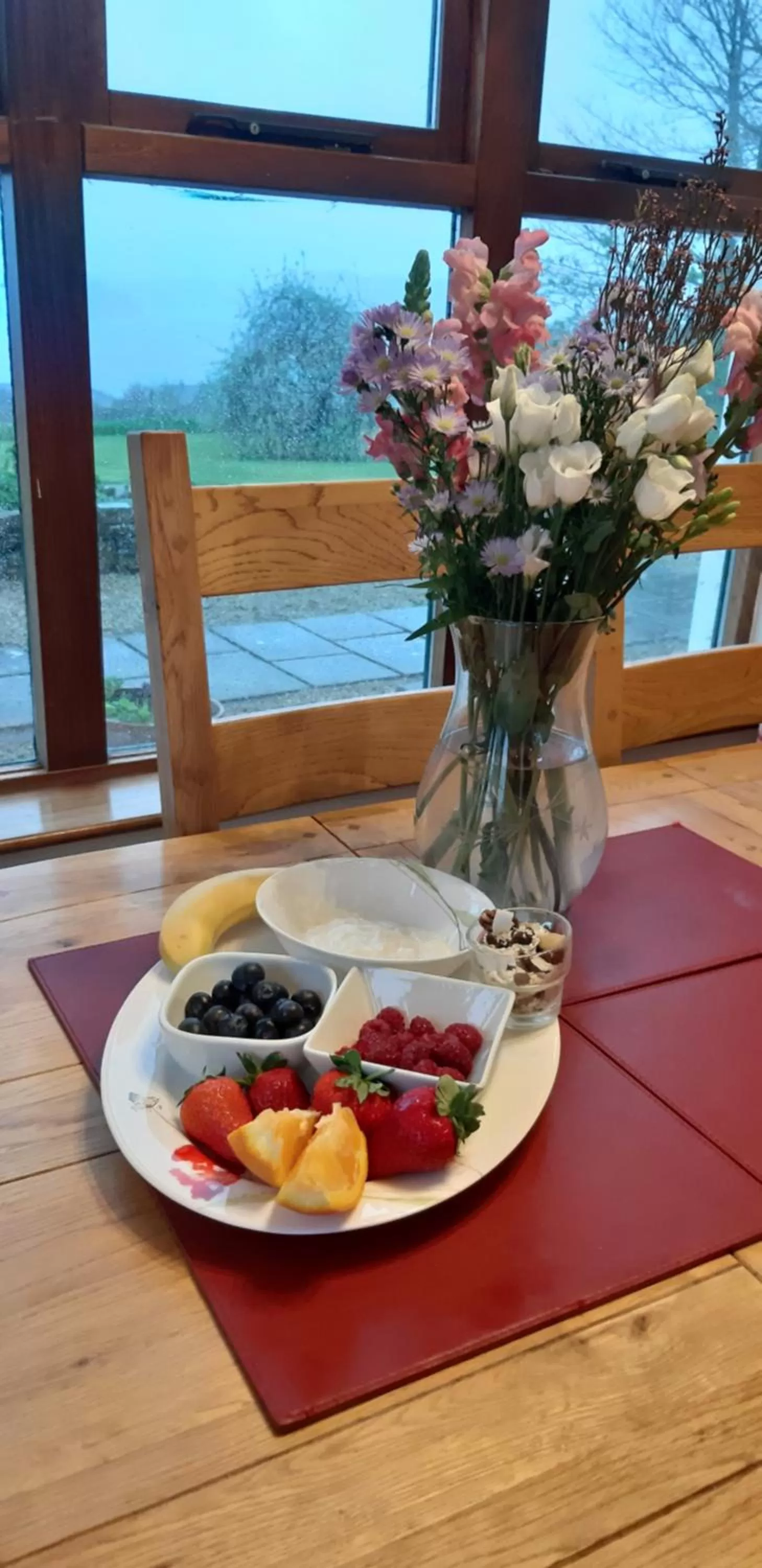 Food in Tranquil Water