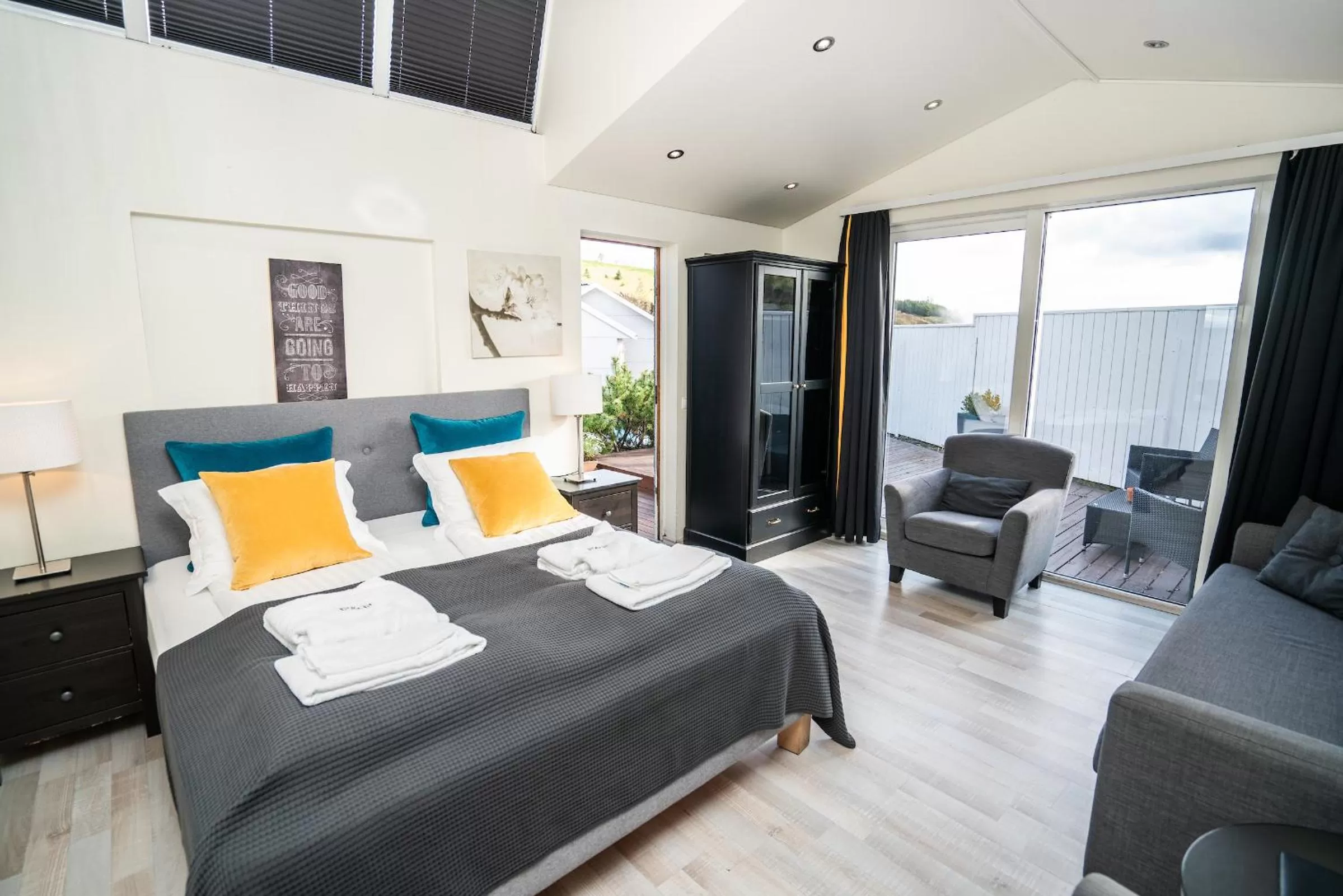 Bed in Frost and Fire Hotel