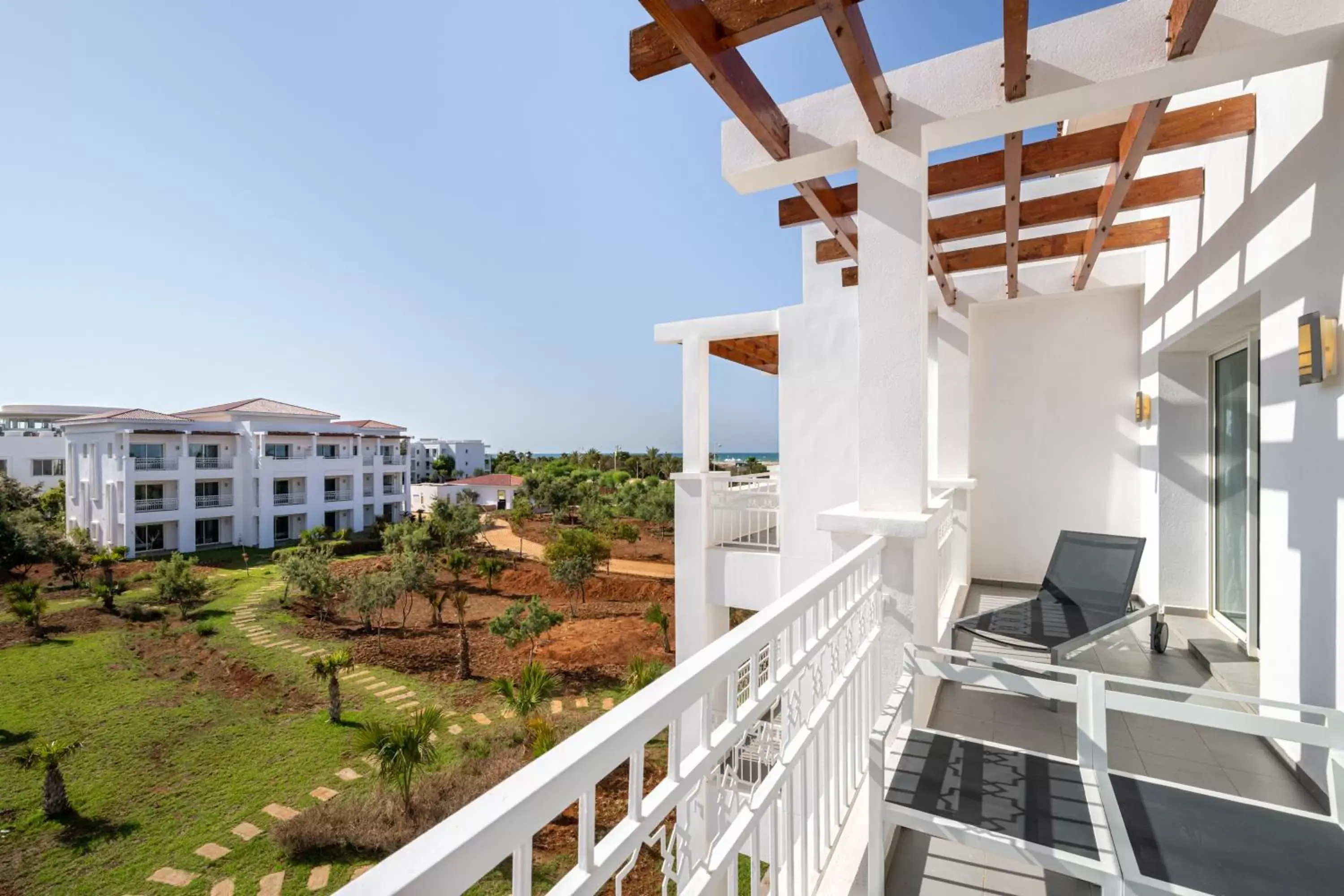 Property building, Balcony/Terrace in Radisson Blu Residences, Saidia