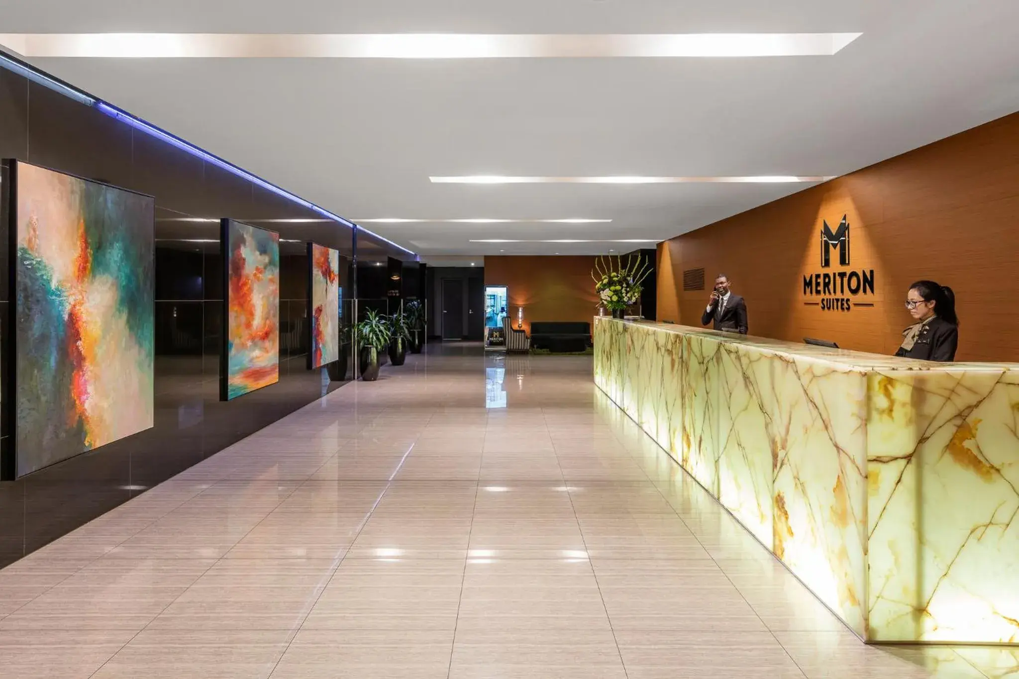 Staff, Lobby/Reception in Meriton Suites Campbell Street, Sydney