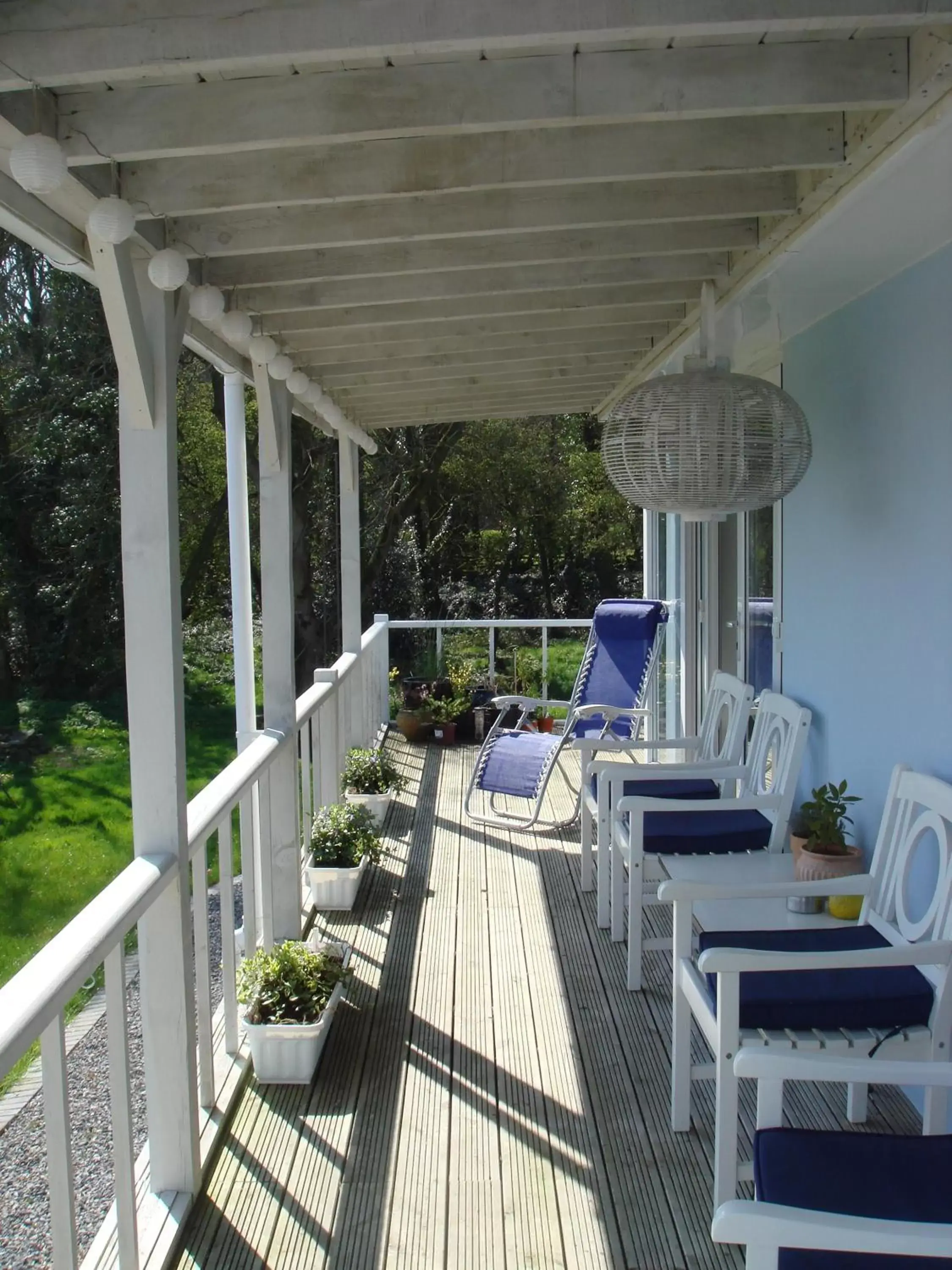 Balcony/Terrace in Gower View Luxury Bed & Breakfast