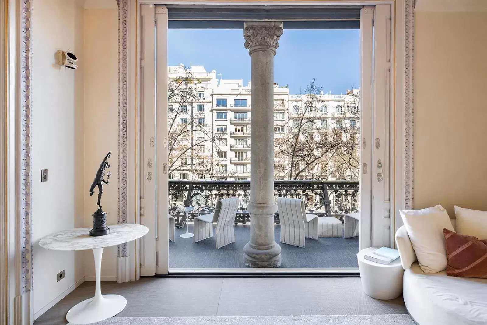 Balcony/Terrace in El Palauet Royal Suites