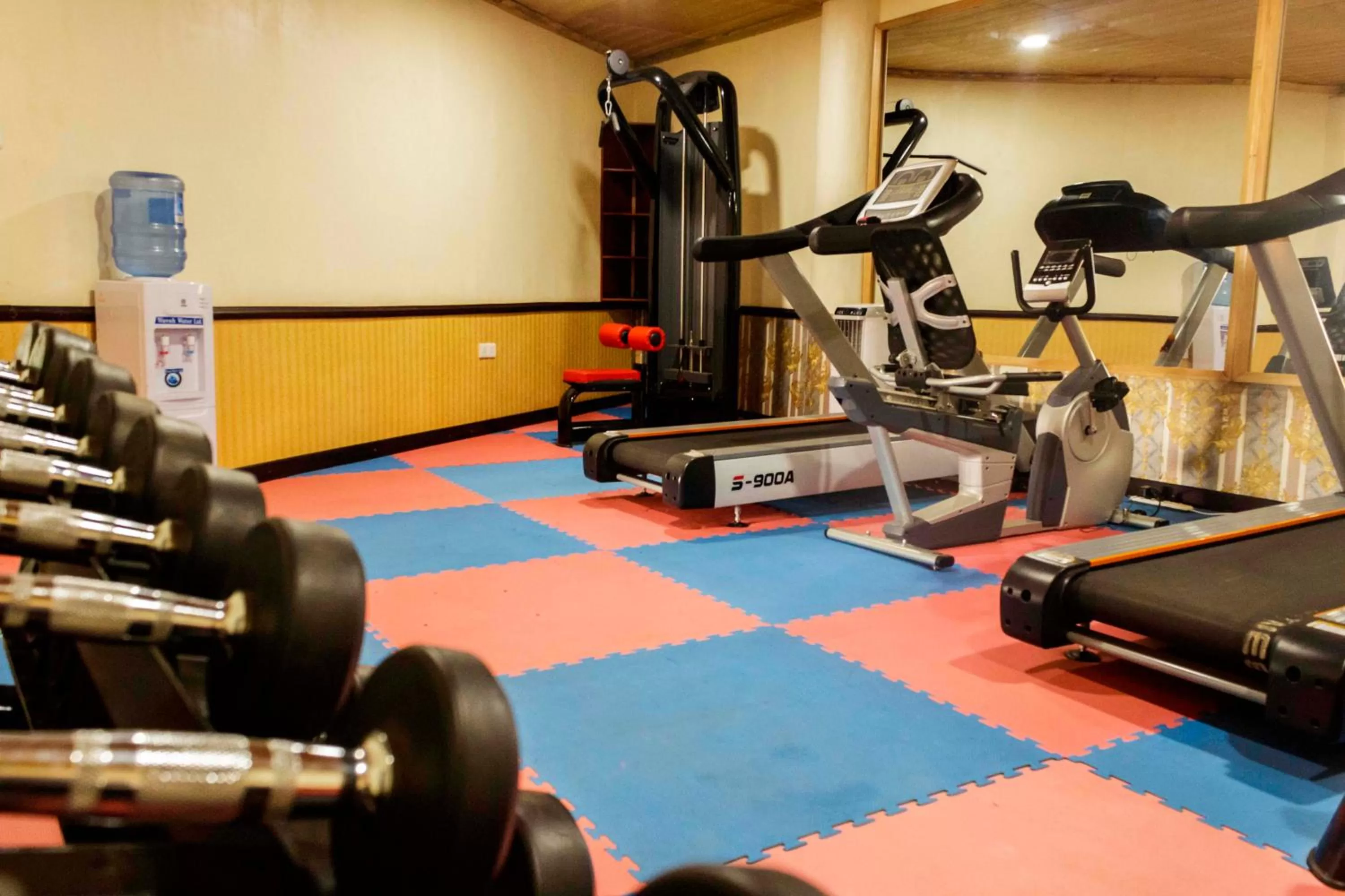 Fitness centre/facilities in Hotel Duomo and Suites