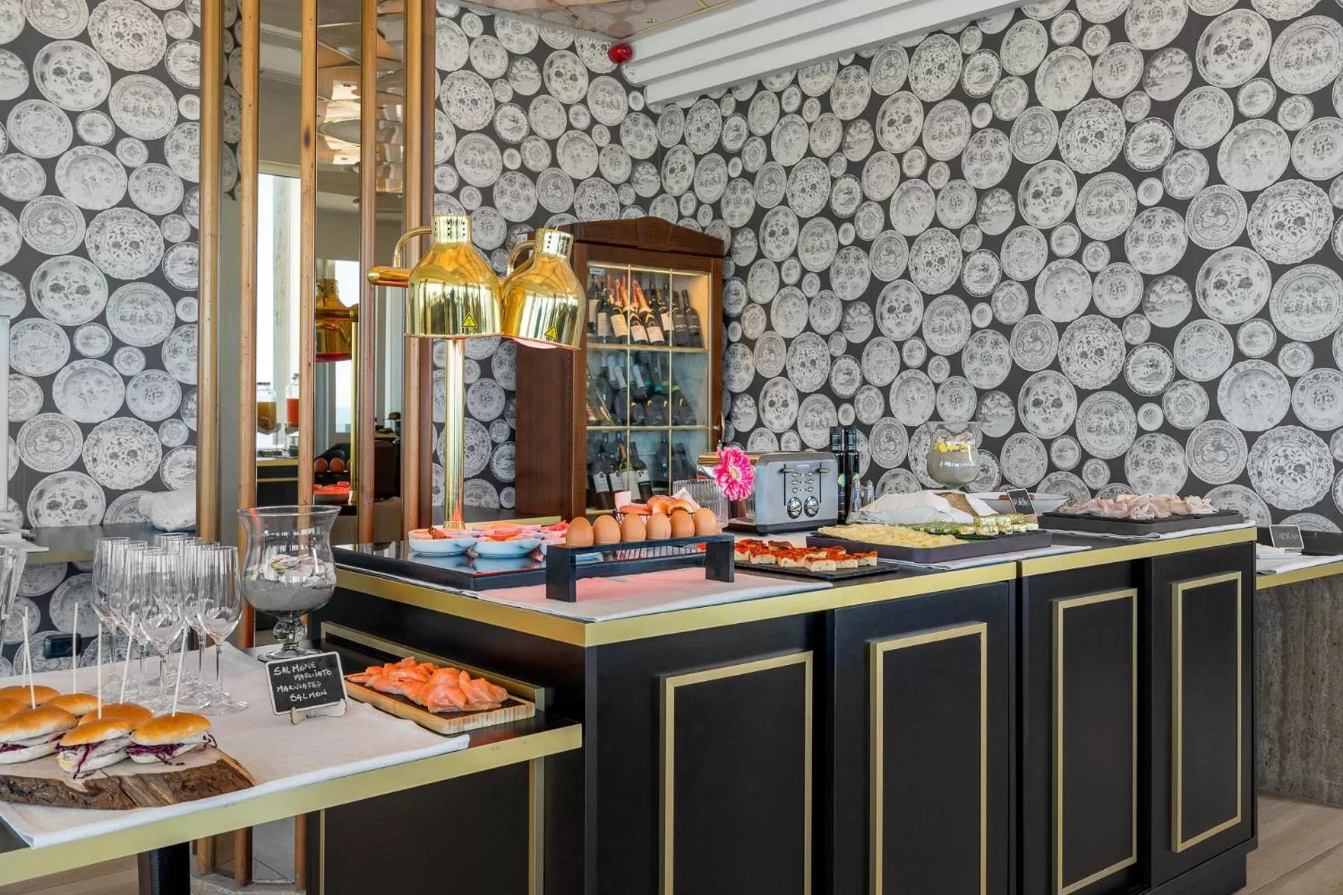 Buffet breakfast in Hotel Imperiale Rimini & SPA