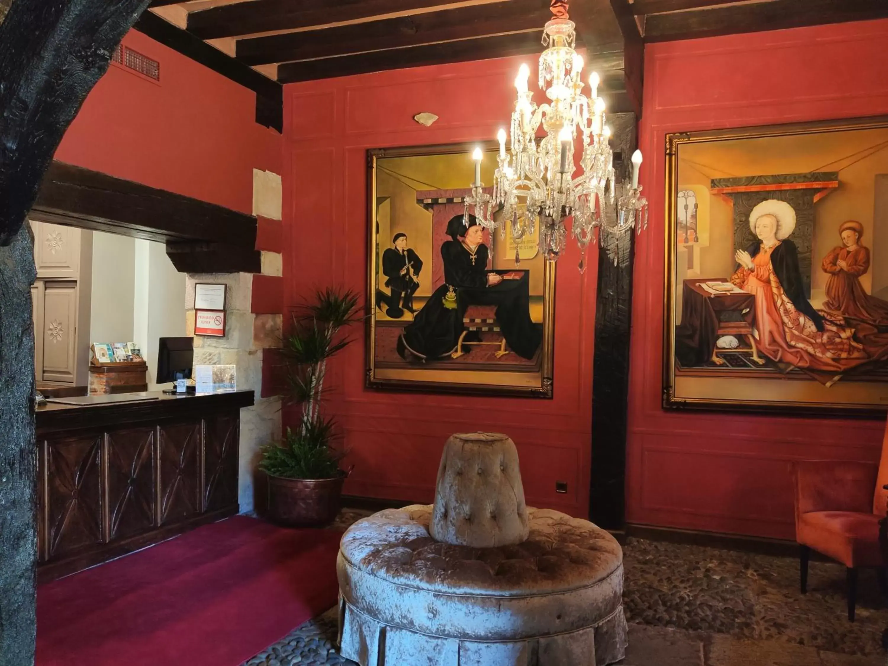 Lobby or reception in Hotel Casa del Marqués