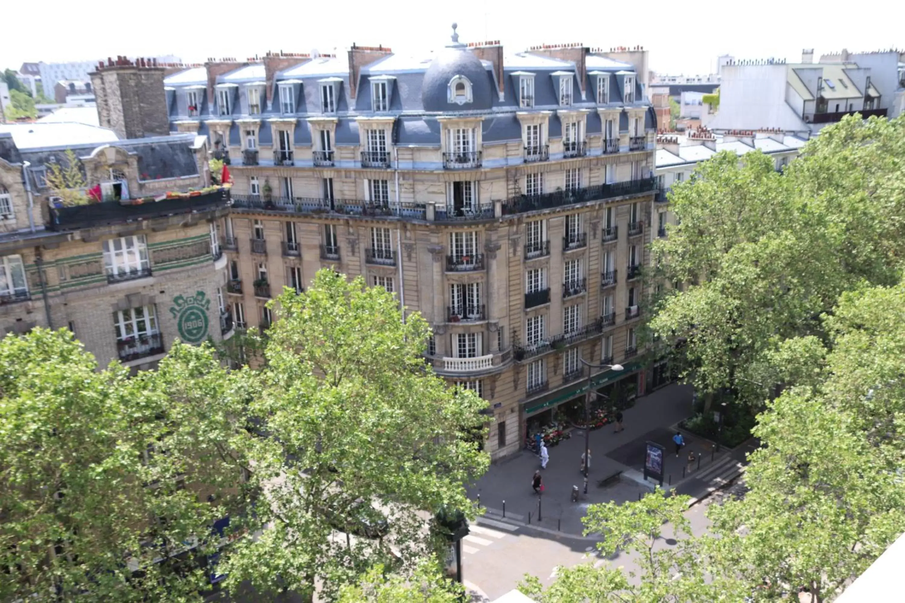 View (from property/room), Bird's-eye View in ibis Budget Paris La Villette 19ème