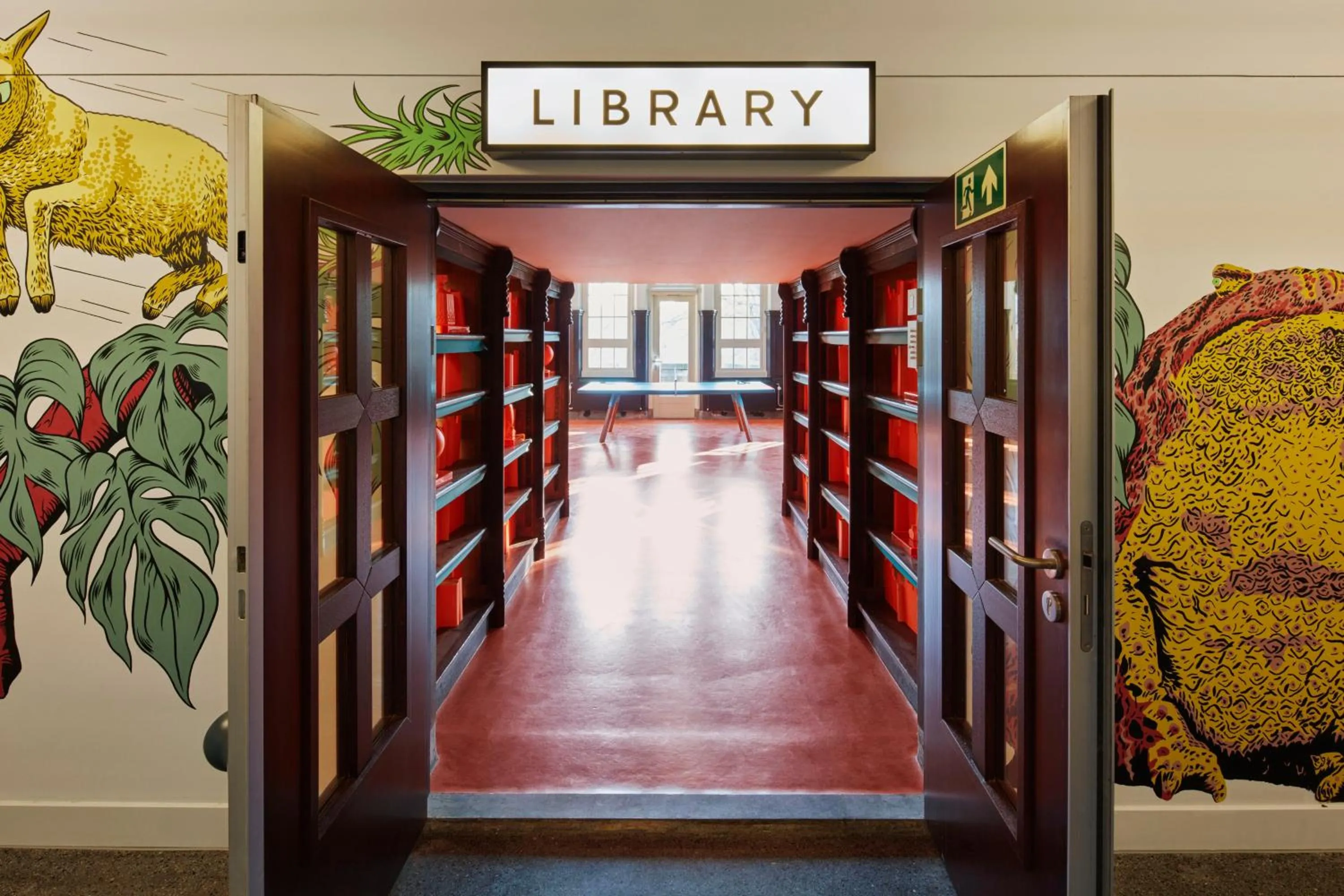 Library in Generator Amsterdam